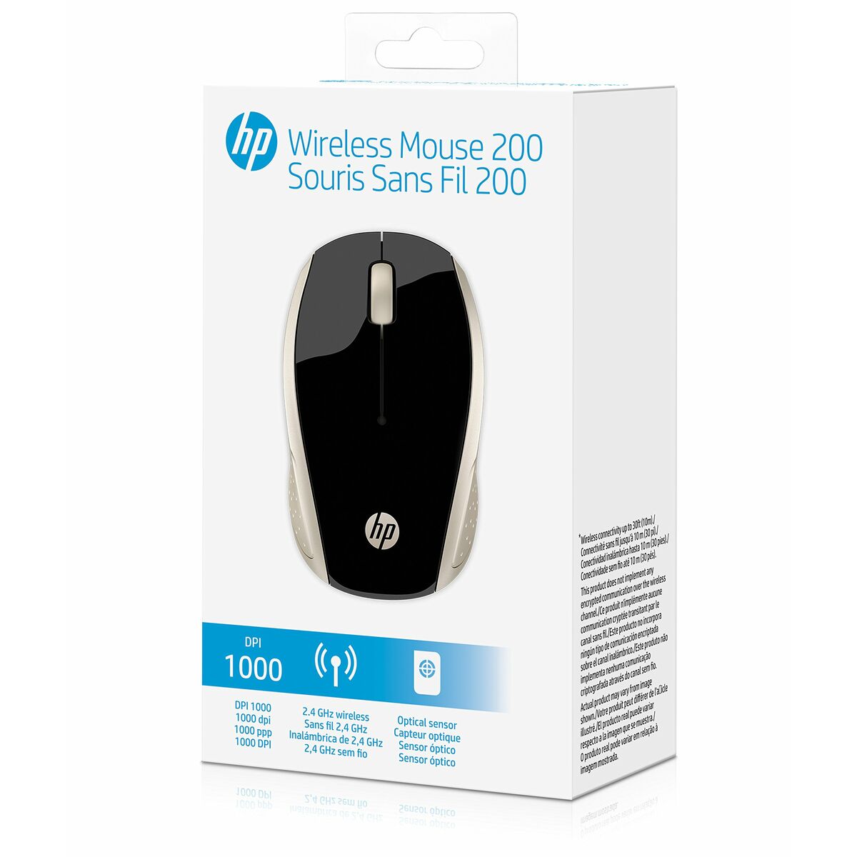 Mouse HP 200 (Silk Gold) Golden