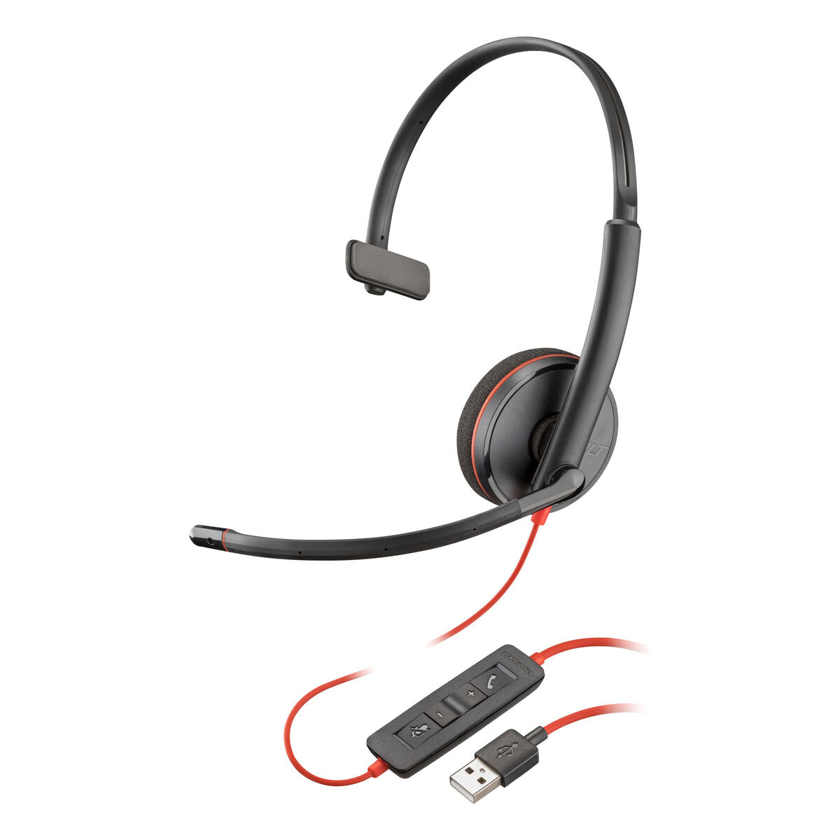 Headphone with Microphone HP Blackwire C3210 Black