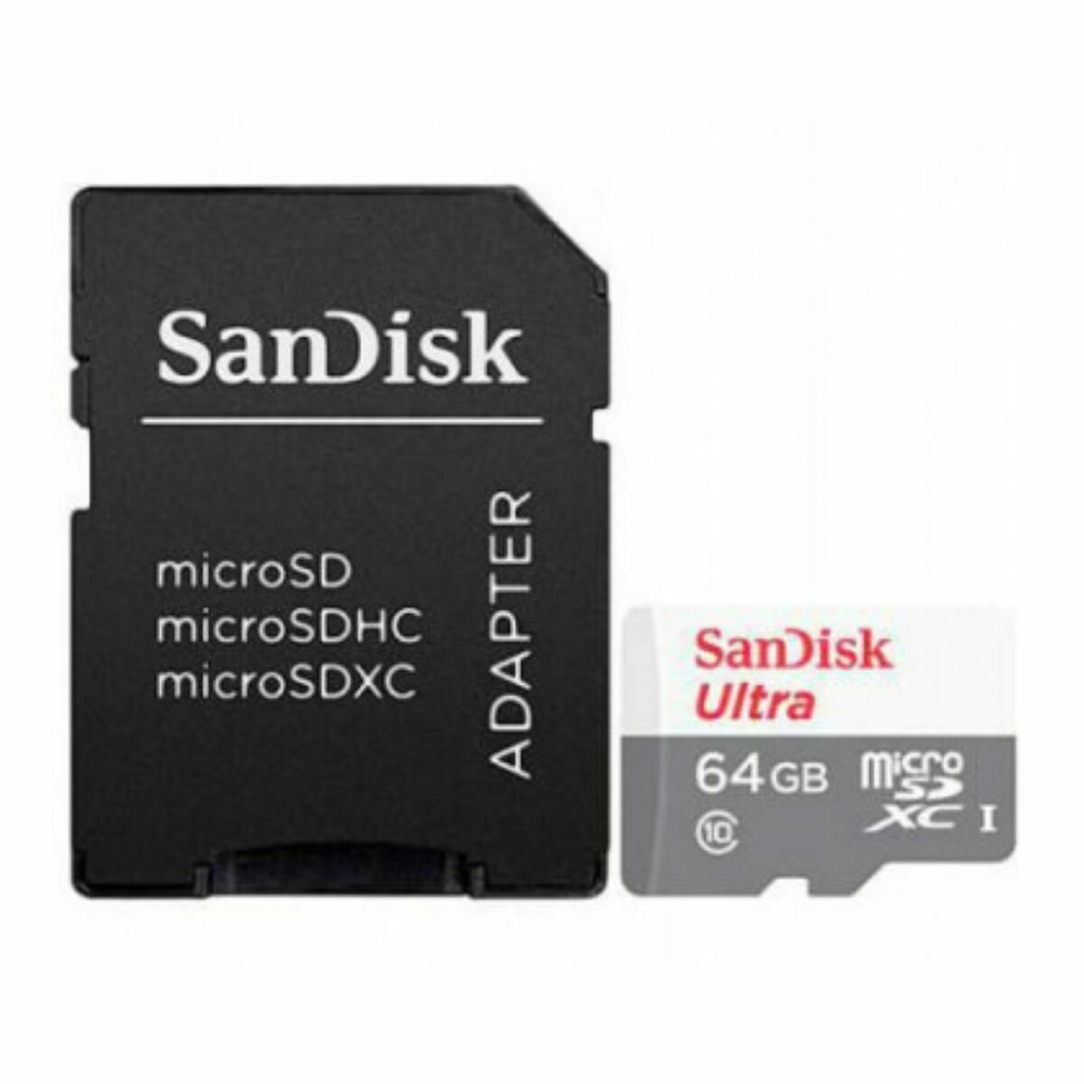 SDXC Memory Card SanDisk 64GB Ultra microSDXC 64 GB