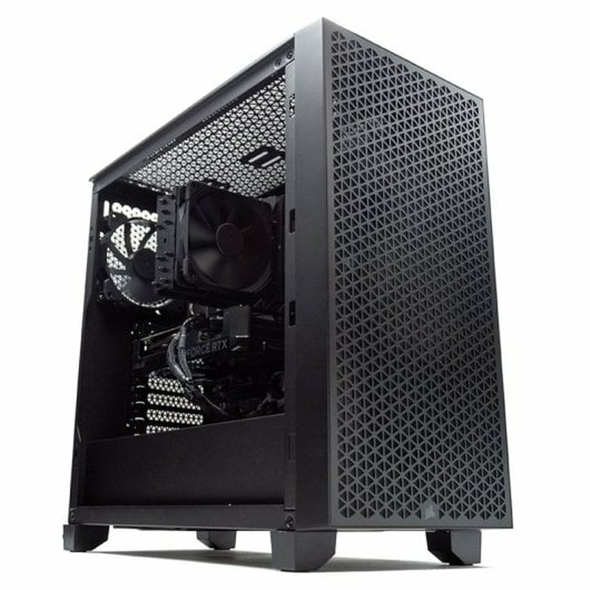 Desktop PC PcCom PCC-STD-13400F-4060-BLKW i5-13400F 32 GB RAM 2 TB SSD Nvidia Geforce RTX 4060