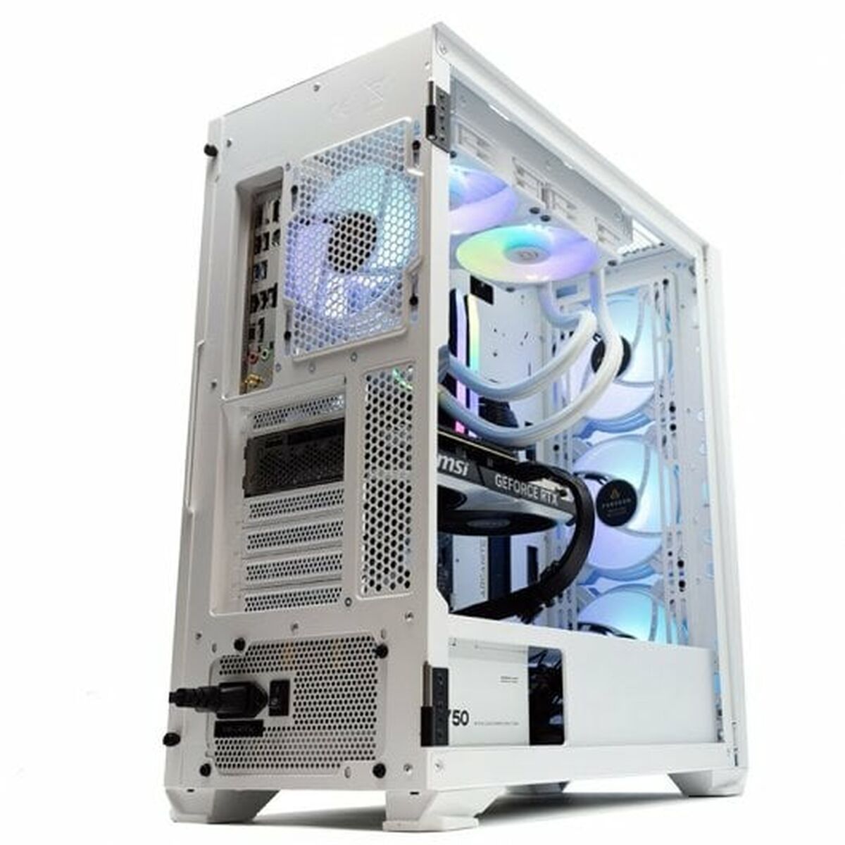 Desktop PC PcCom PCC-IMP3-13600KF-4070-WHT i5-13600KF 32 GB RAM 1 TB SSD Nvidia Geforce RTX 4070