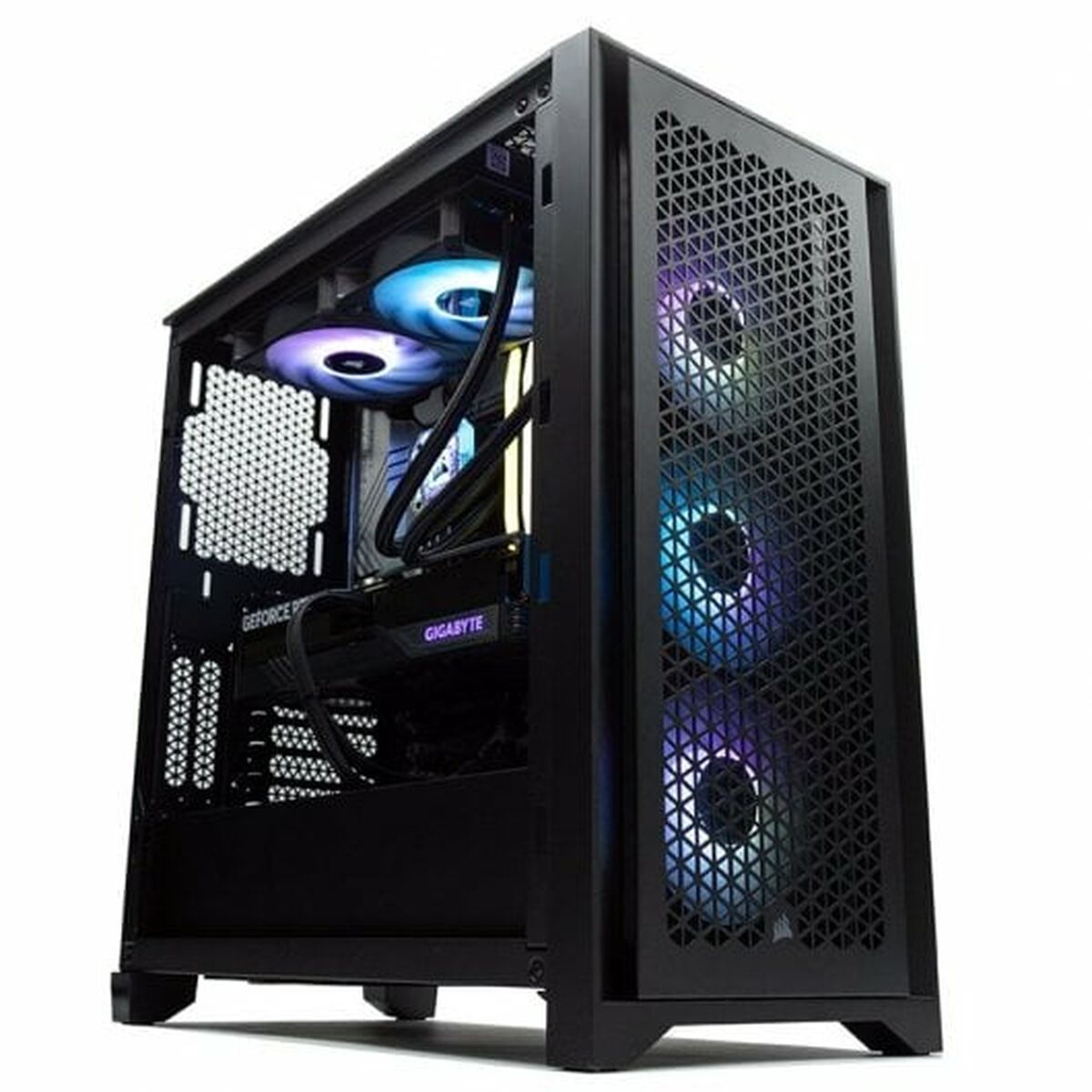 Desktop PC PcCom iCUE Intel Core i7-13700KF Intel Core i7-13700KF 32 GB RAM 1 TB SSD Nvidia Geforce RTX 4070