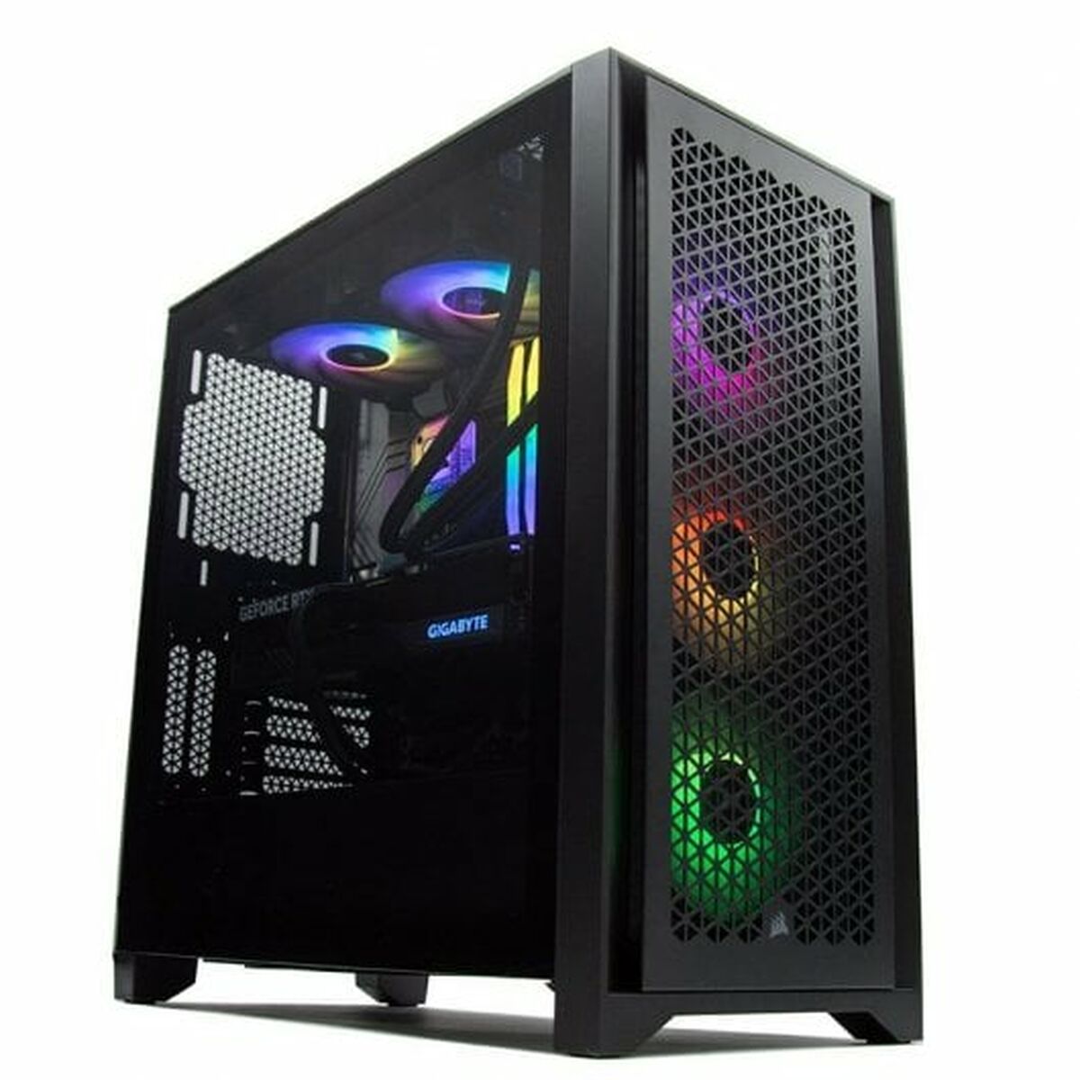 Desktop PC PcCom iCUE Intel Core i7-13700KF Intel Core i7-13700KF 32 GB RAM 1 TB SSD Nvidia Geforce RTX 4070