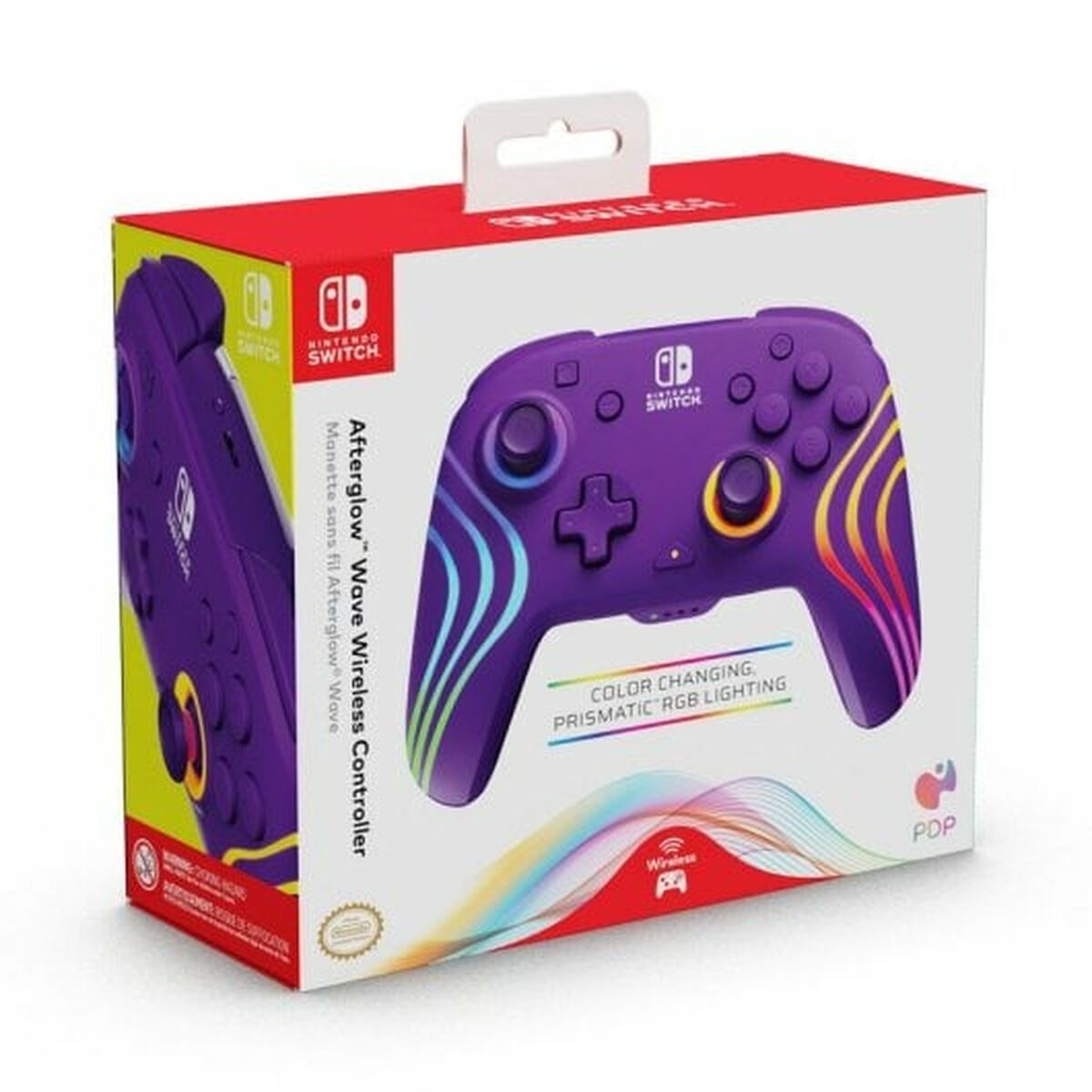 Pro Controller for Nintendo Switch + USB Cable PDP Purple Nintendo Switch