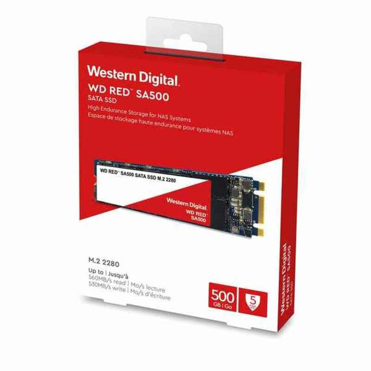 Hard Drive Western Digital Red SA500 NAS 500 GB SSD