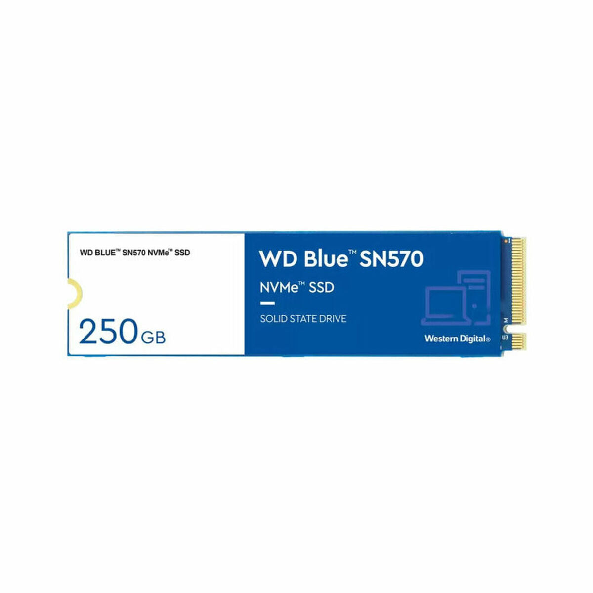 Hard Drive Western Digital WD Blue SN570 Internal SSD 250 GB 250 GB SSD