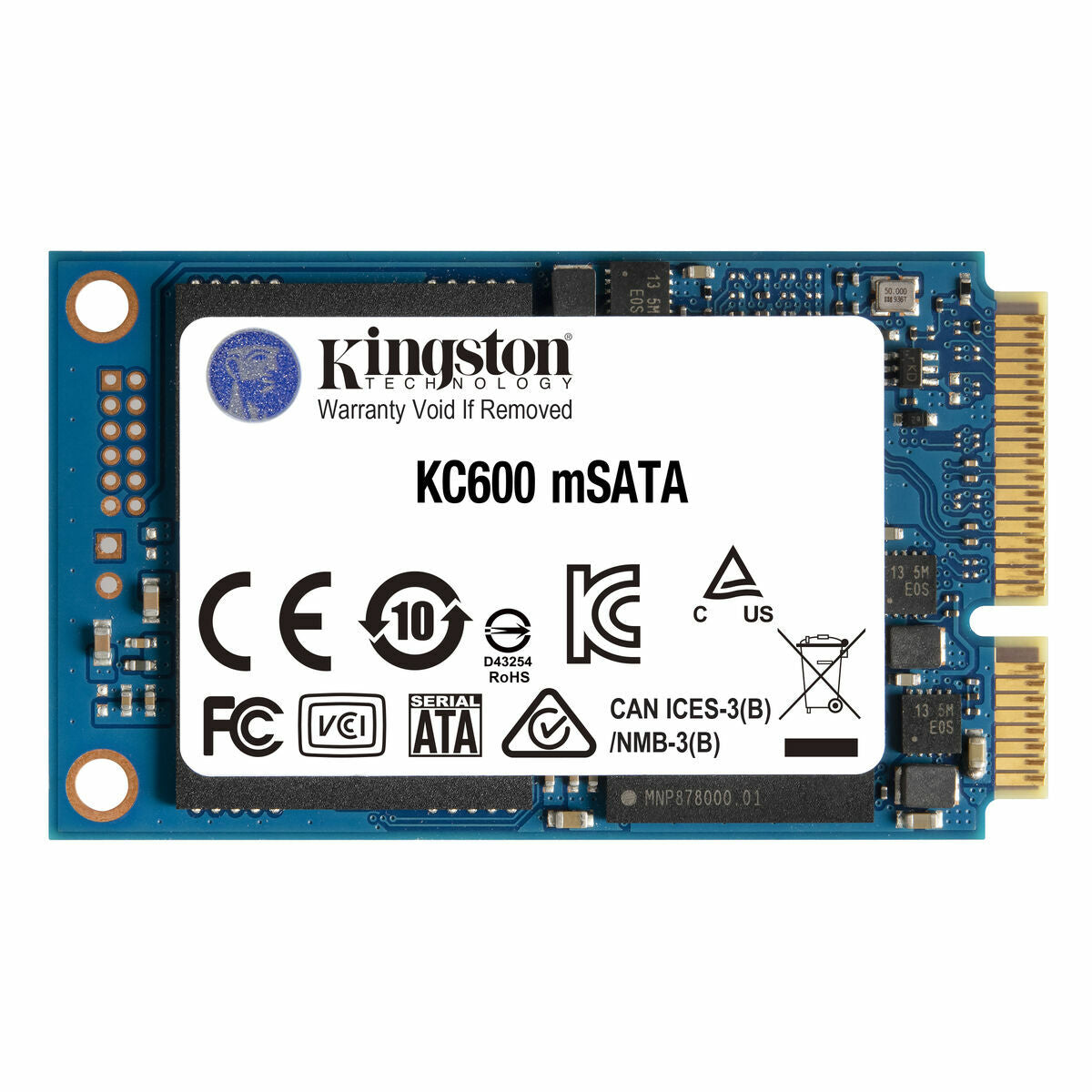 Hard Drive Kingston SKC600MS/512G 2 TB 512 GB SSD