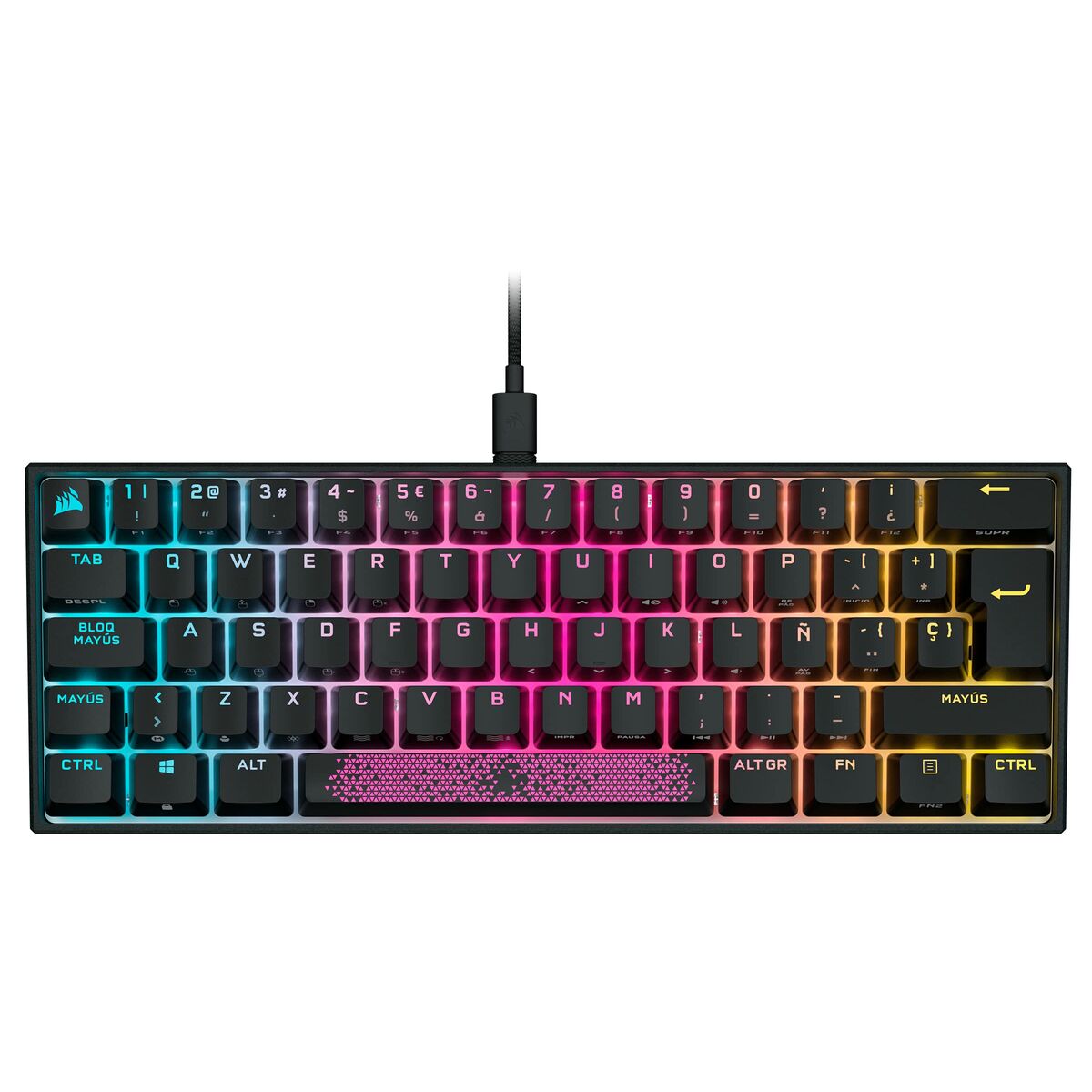 Gaming Keyboard Corsair K65 Spanish Qwerty