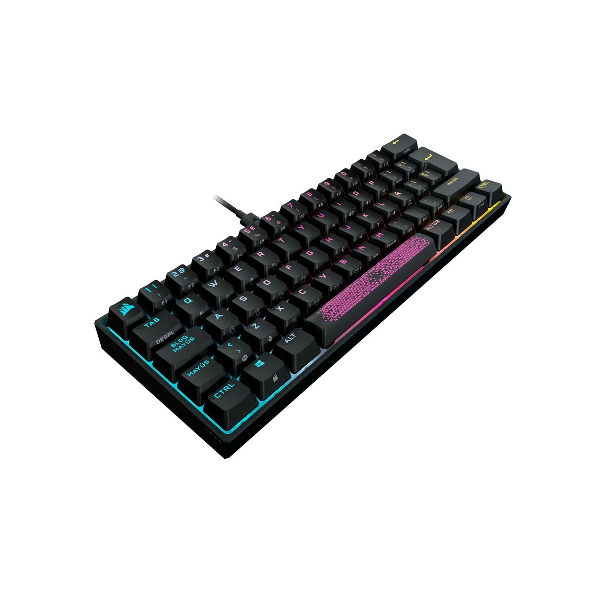 Gaming Keyboard Corsair K65 Spanish Qwerty