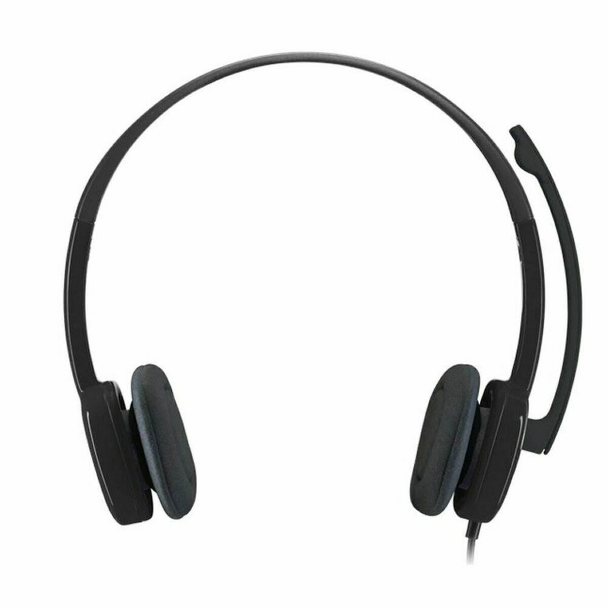 Headphones with Microphone Logitech H151 Black