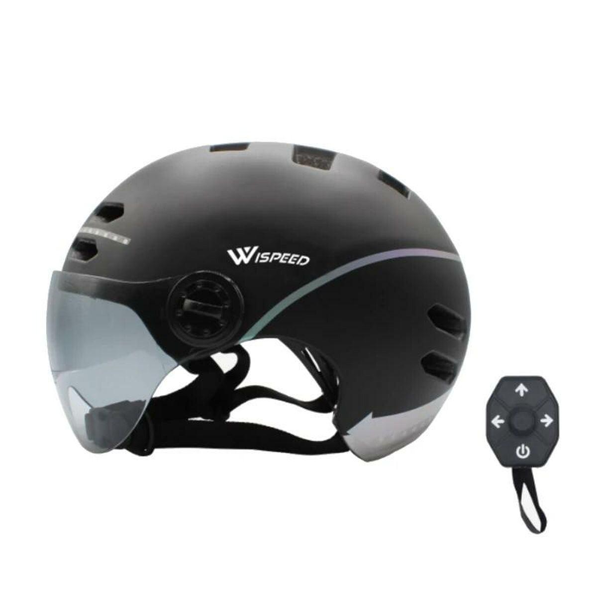 Cover for Electric Scooter Wispeed CASQUE_CONNECT_L Black 58-61 cm