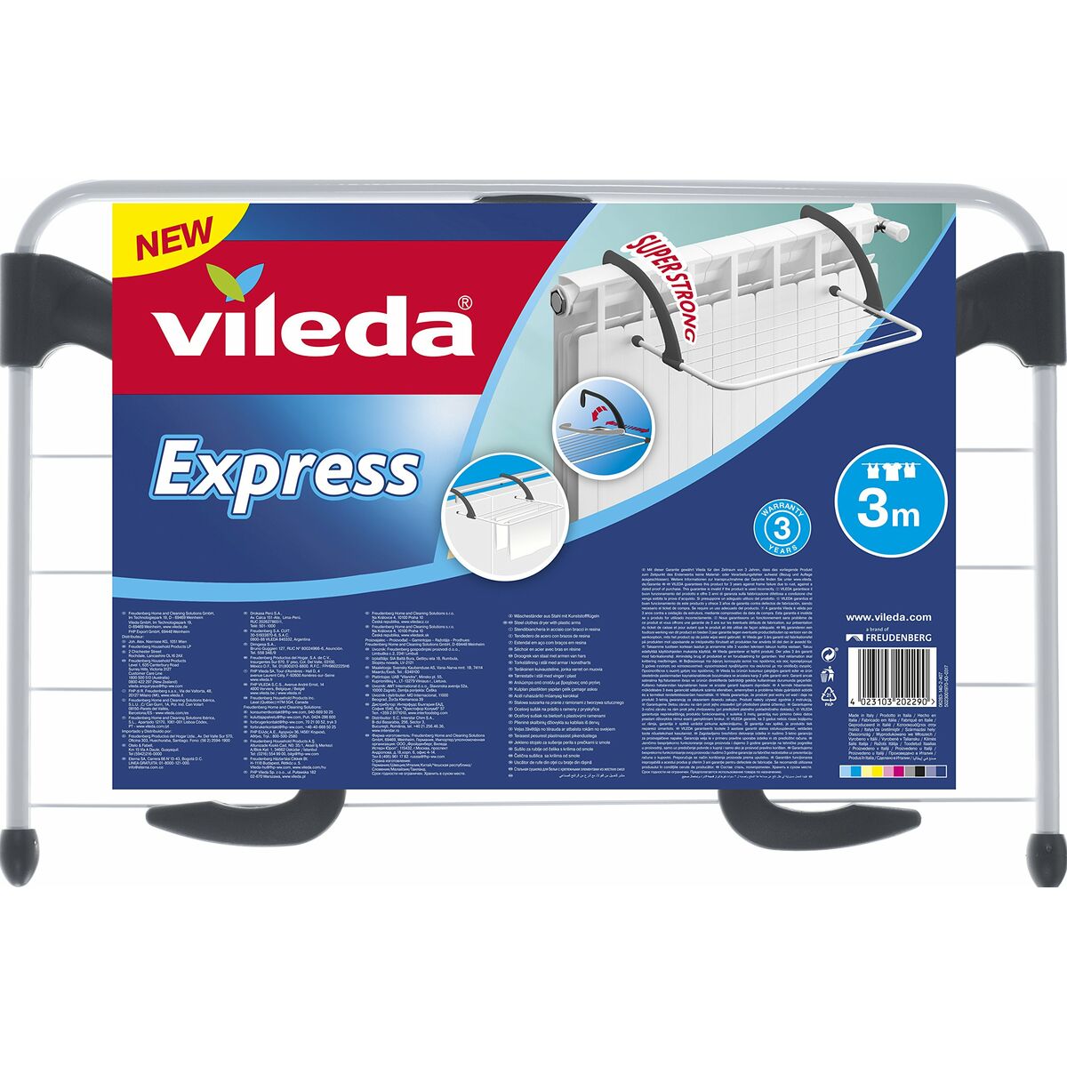 Clothes Line Vileda Express Steel