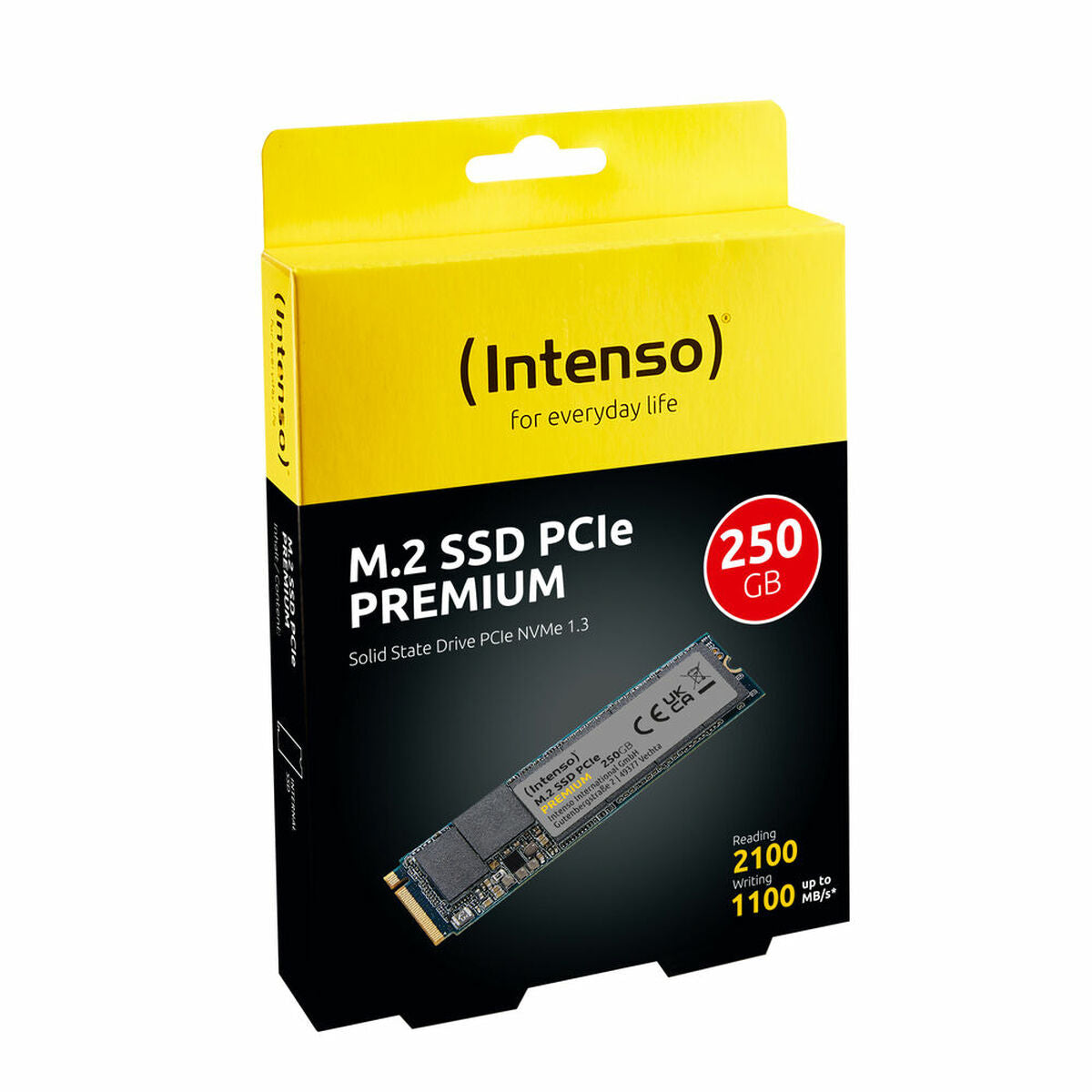 Hard Drive INTENSO Premium M.2 PCIe 250 GB SSD 250 GB SSD