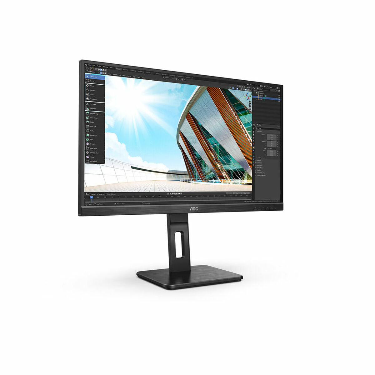 Monitor AOC 27P2Q 27" IPS WLED LED IPS LCD Flicker free 75 Hz