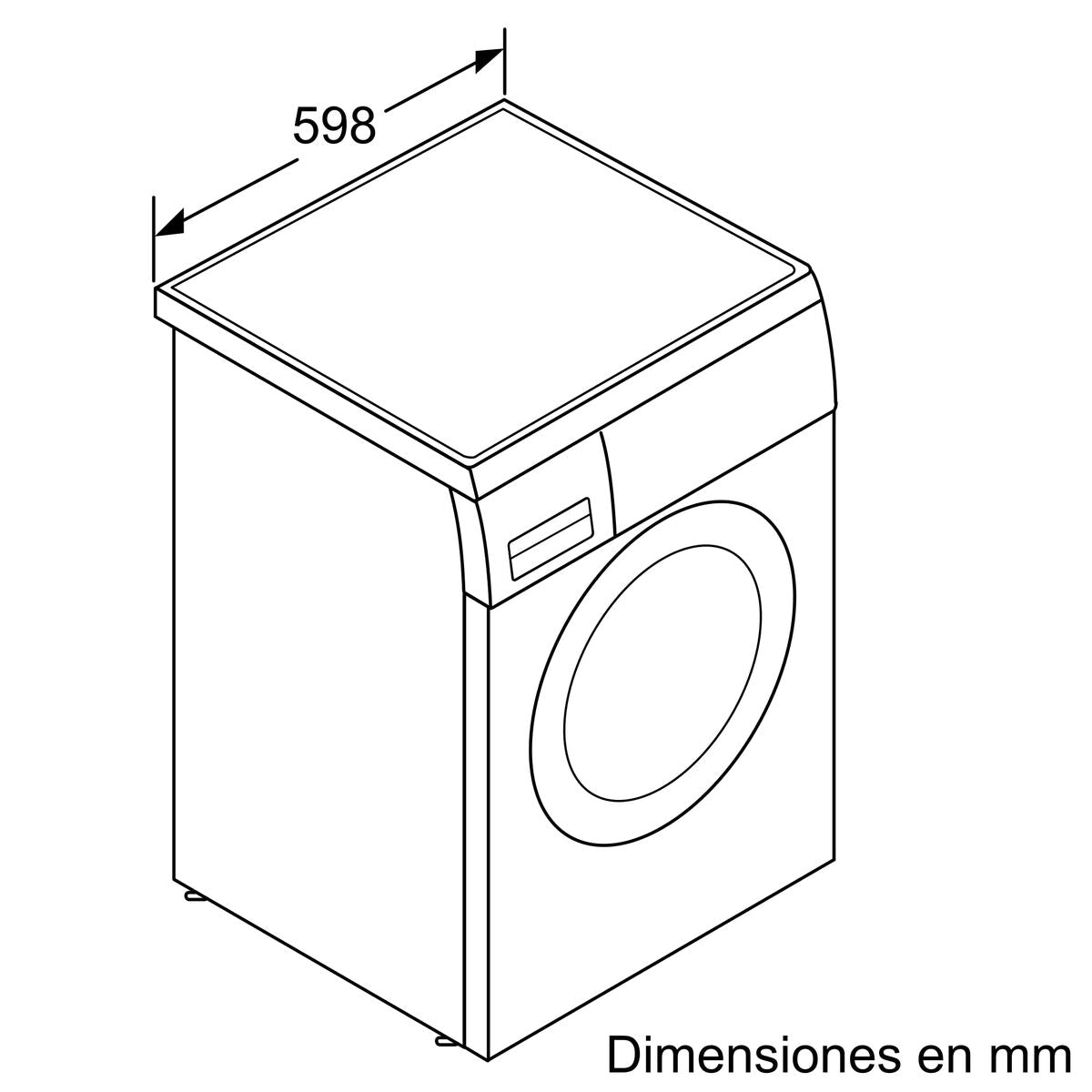 Washing machine BOSCH 1200 rpm 9 kg