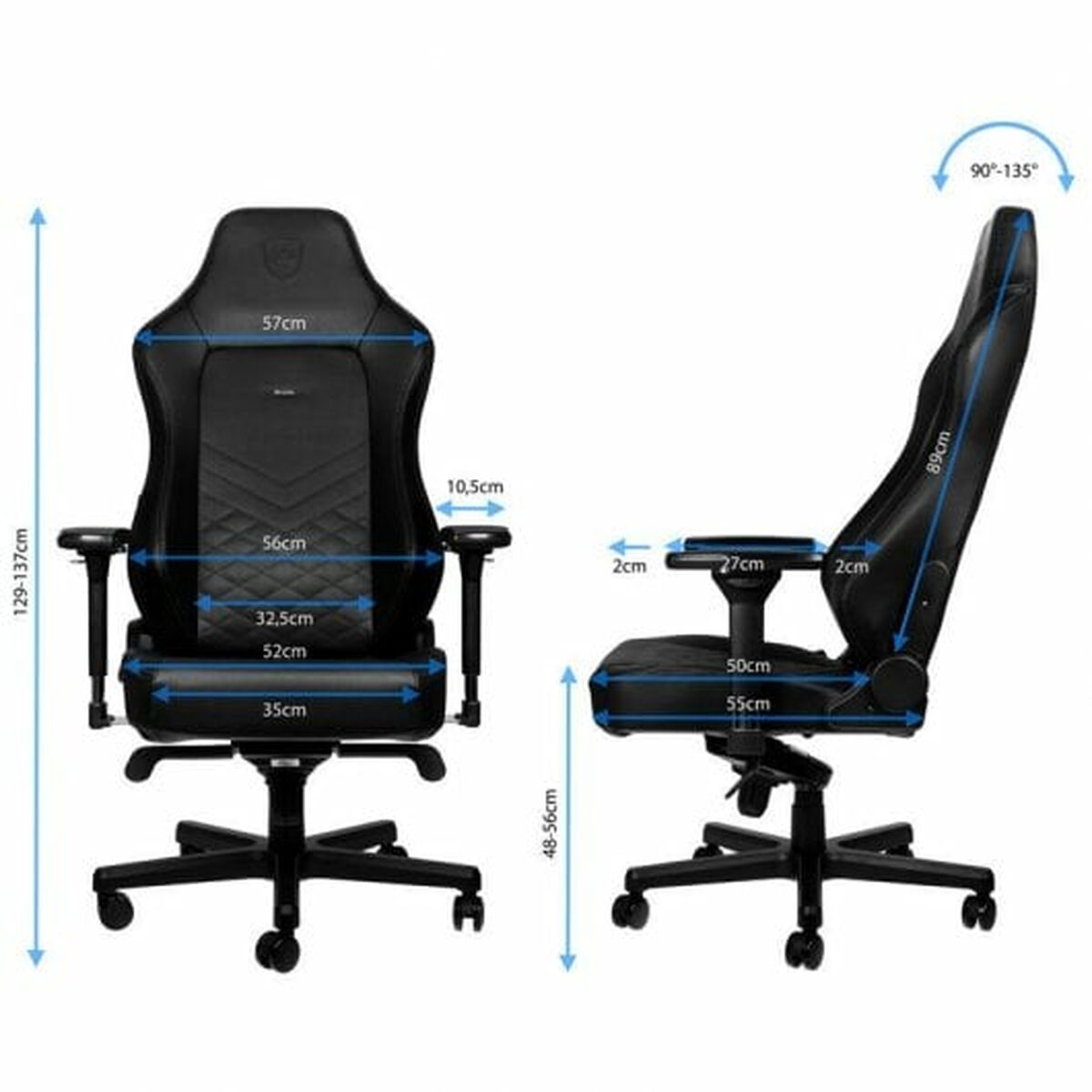 Gaming Chair Noblechairs Hero Black