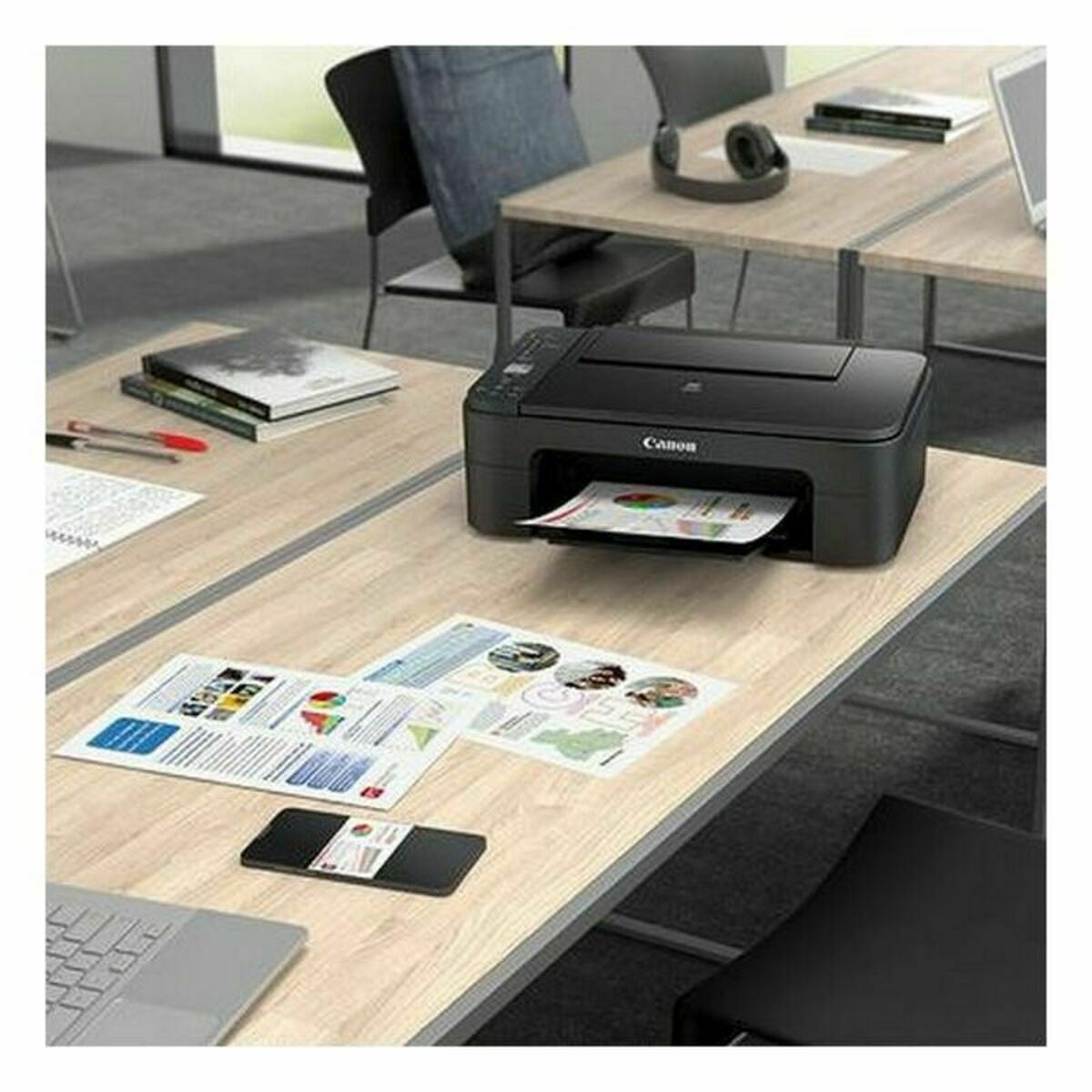 Multifunction Printer Canon PIXMA TS3350 7,7 ipm WiFi