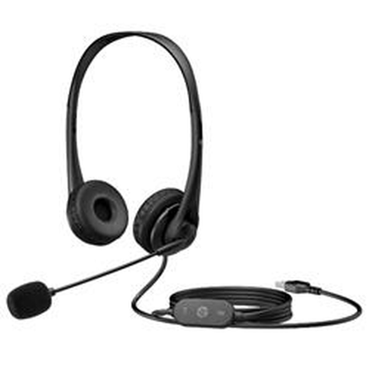 Headphones with Microphone HP 428K6AA Black