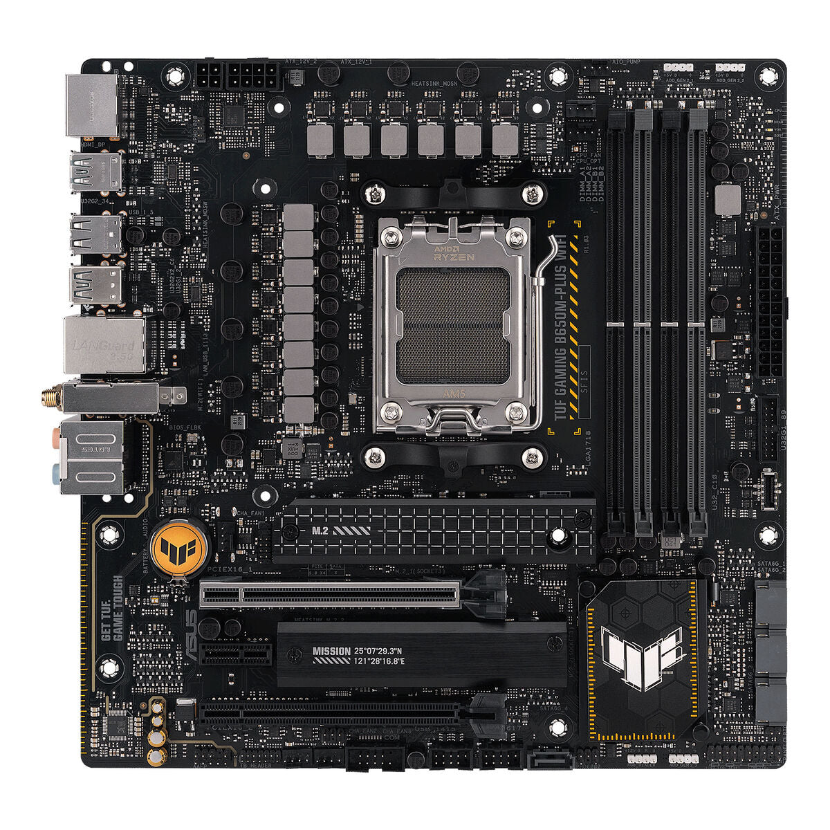 Motherboard Asus TUF GAMING B650M-PLUS WIFI AMD AM5 AMD B650