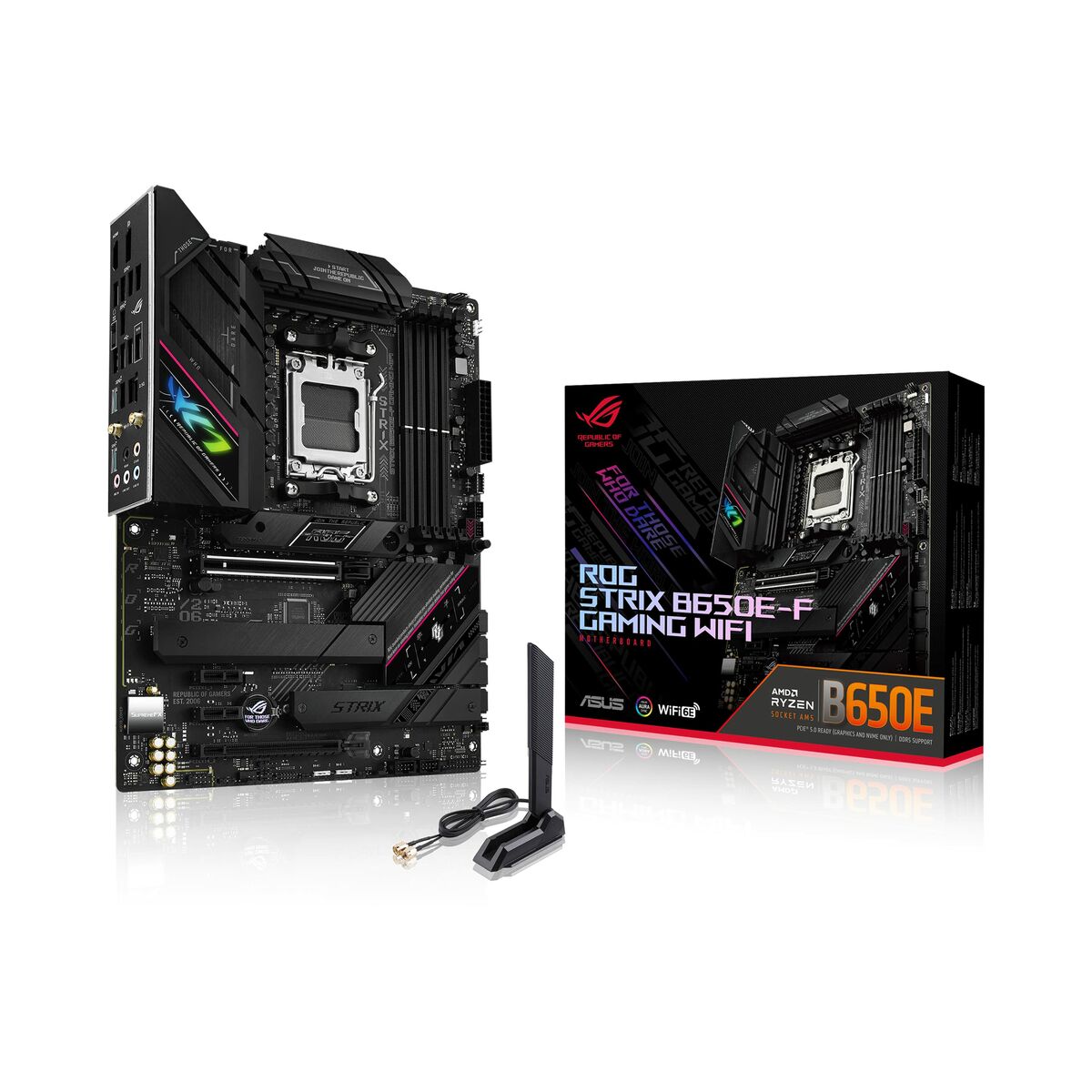 Motherboard Asus ROG STRIX B650E-F GAMING WIFI AMD AMD B650 AMD AM5