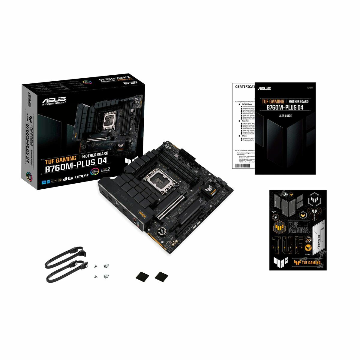 Motherboard Asus TUF GAMING B760M-PLUS D4 Intel Intel B760 LGA 1700