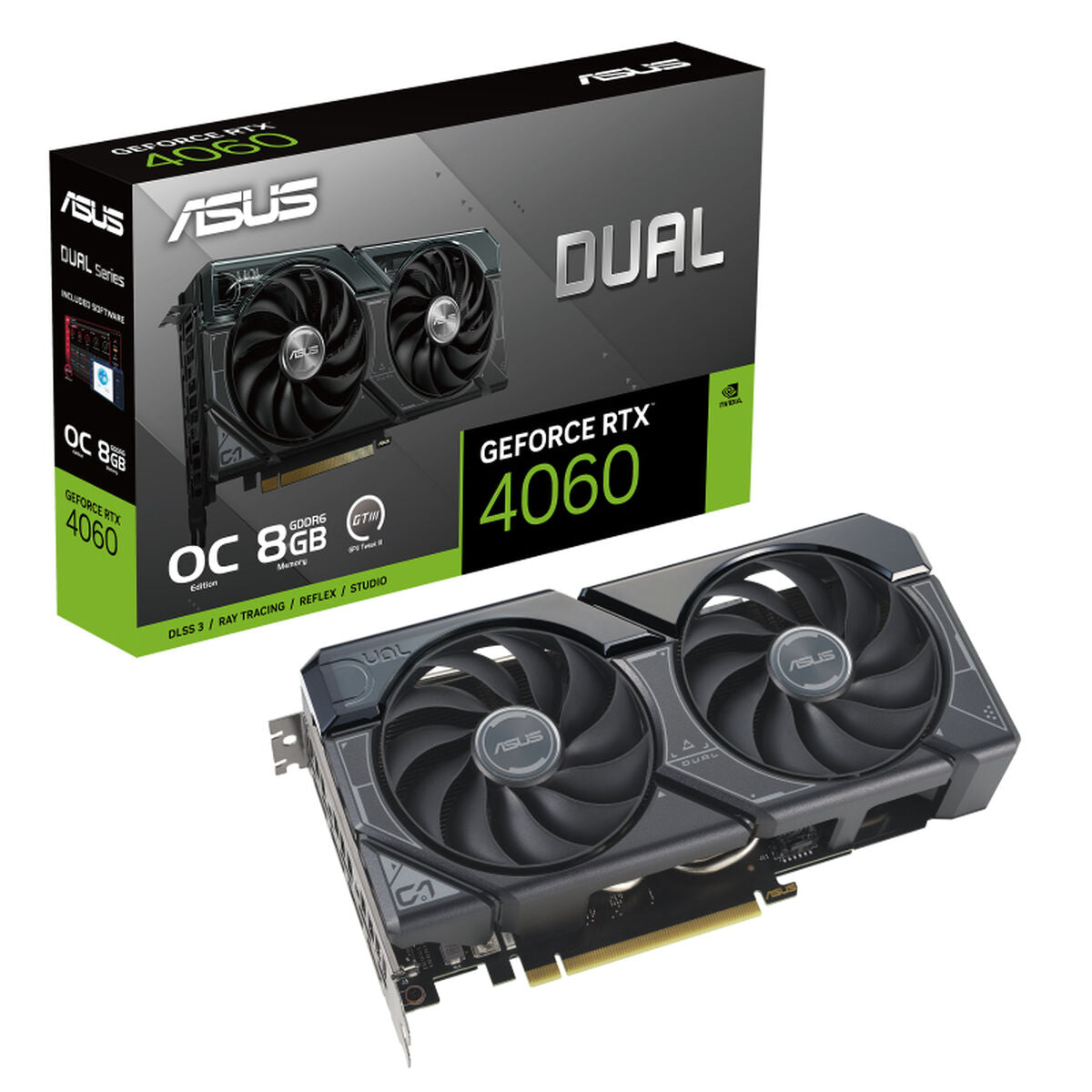 Graphics card Asus 90YV0JC2-M0NA00 Geforce RTX 4060 8 GB GDDR6