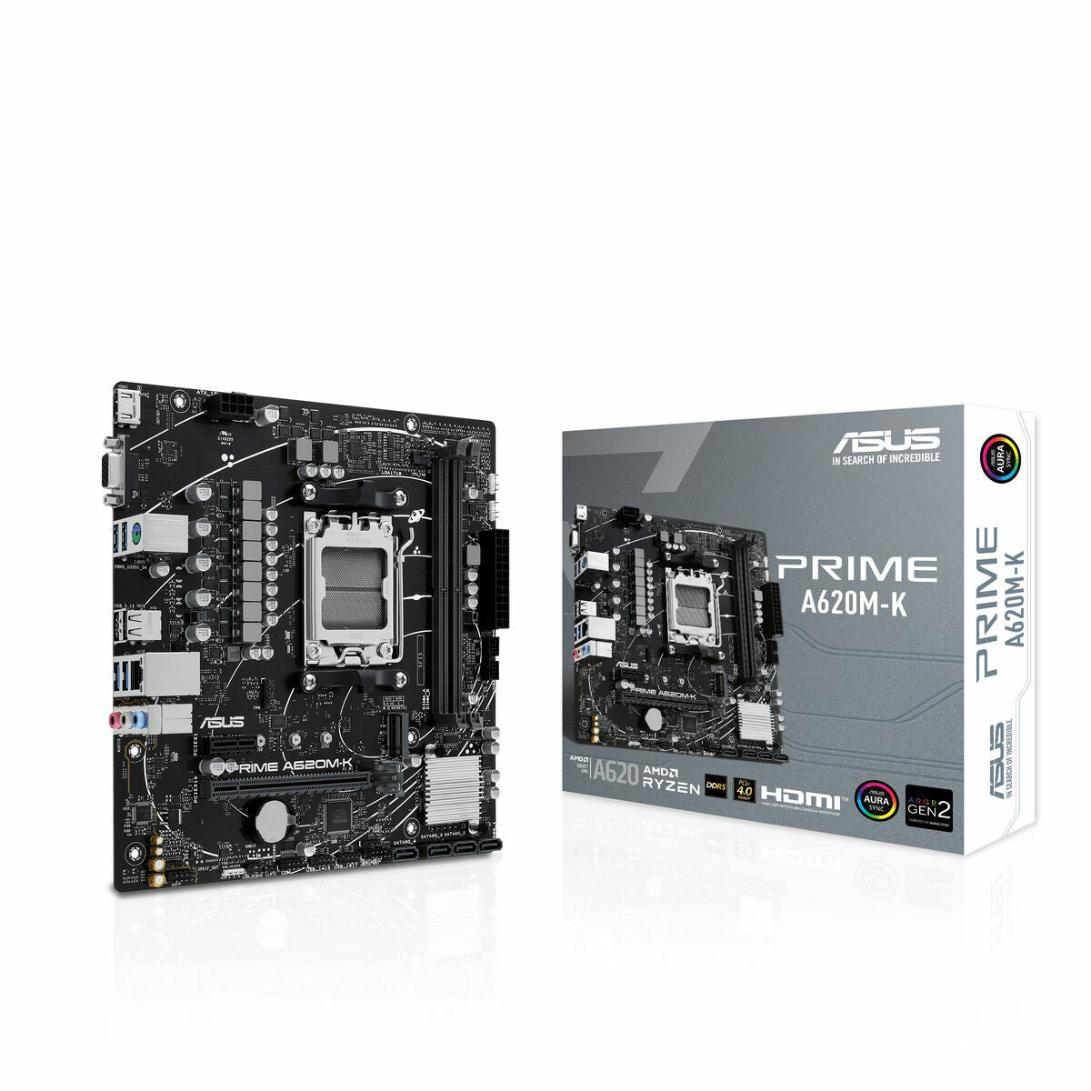 Motherboard Asus A620M-K AMD A620 AMD AM5