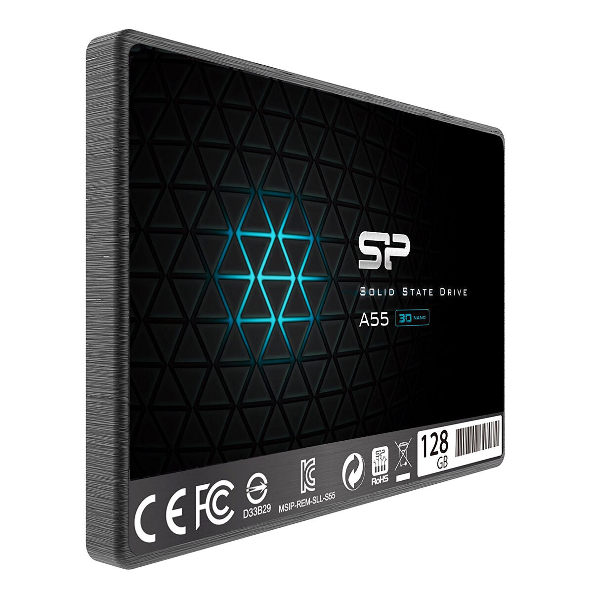 Hard Drive Silicon Power SP128GBSS3A55S25 128 GB SSD