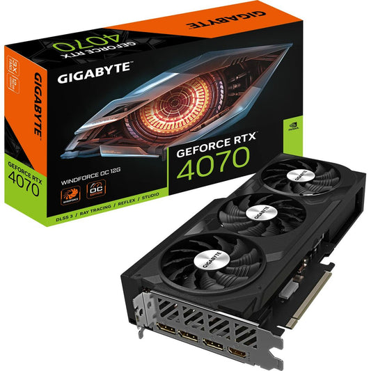 Graphics card Gigabyte GV-N4070WF3OC-12GD 12 GB