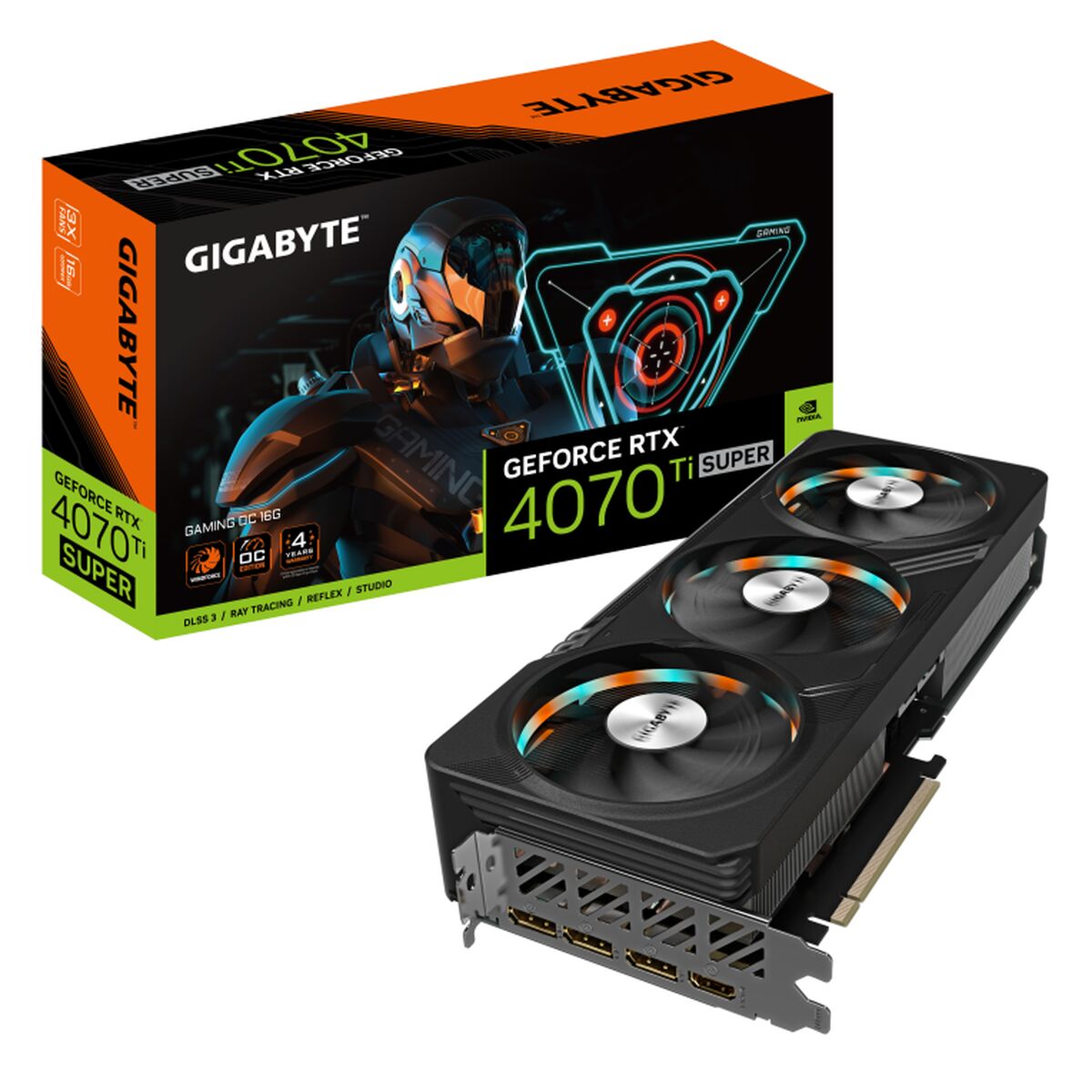 Graphics card Gigabyte RTX 4070 TI SUPER GAMING OC 16 GB GDDR6X