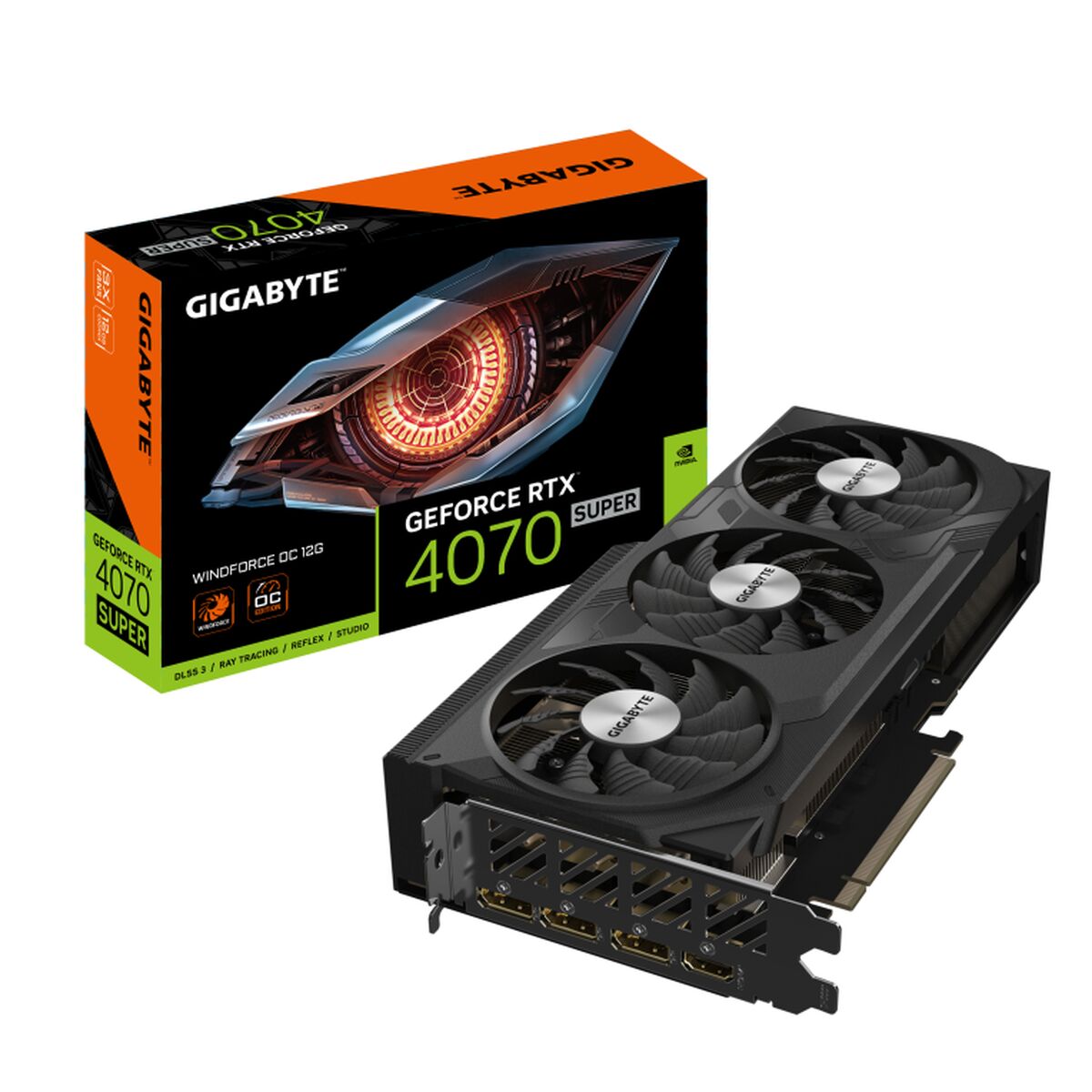 Graphics card Gigabyte 9VN407SWO-00-10 GEFORCE RTX 4070 12 GB GDDR6X