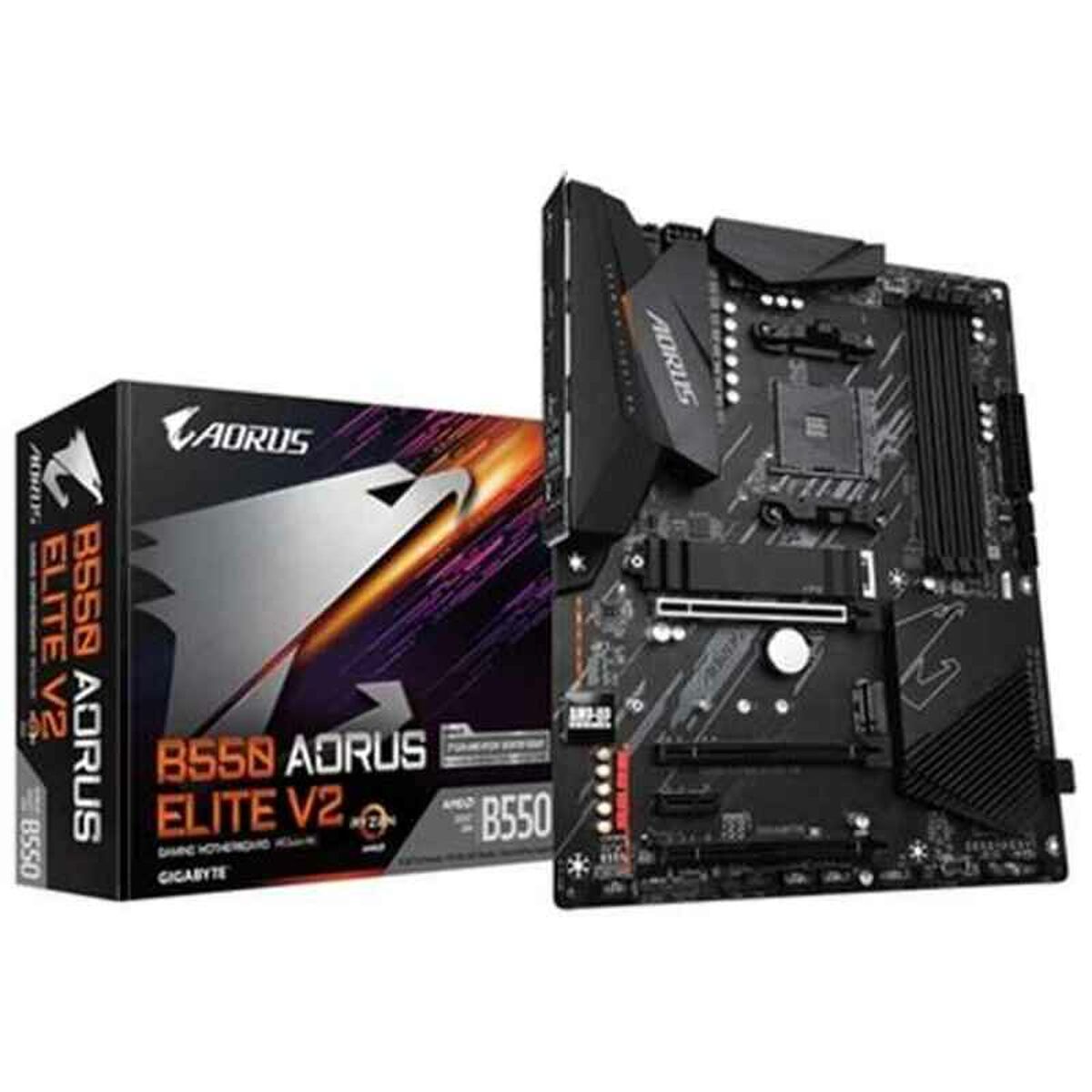 Motherboard Gigabyte B550 AORUS ELITE V2 ATX AM4 AMD B550 AMD AMD AM4