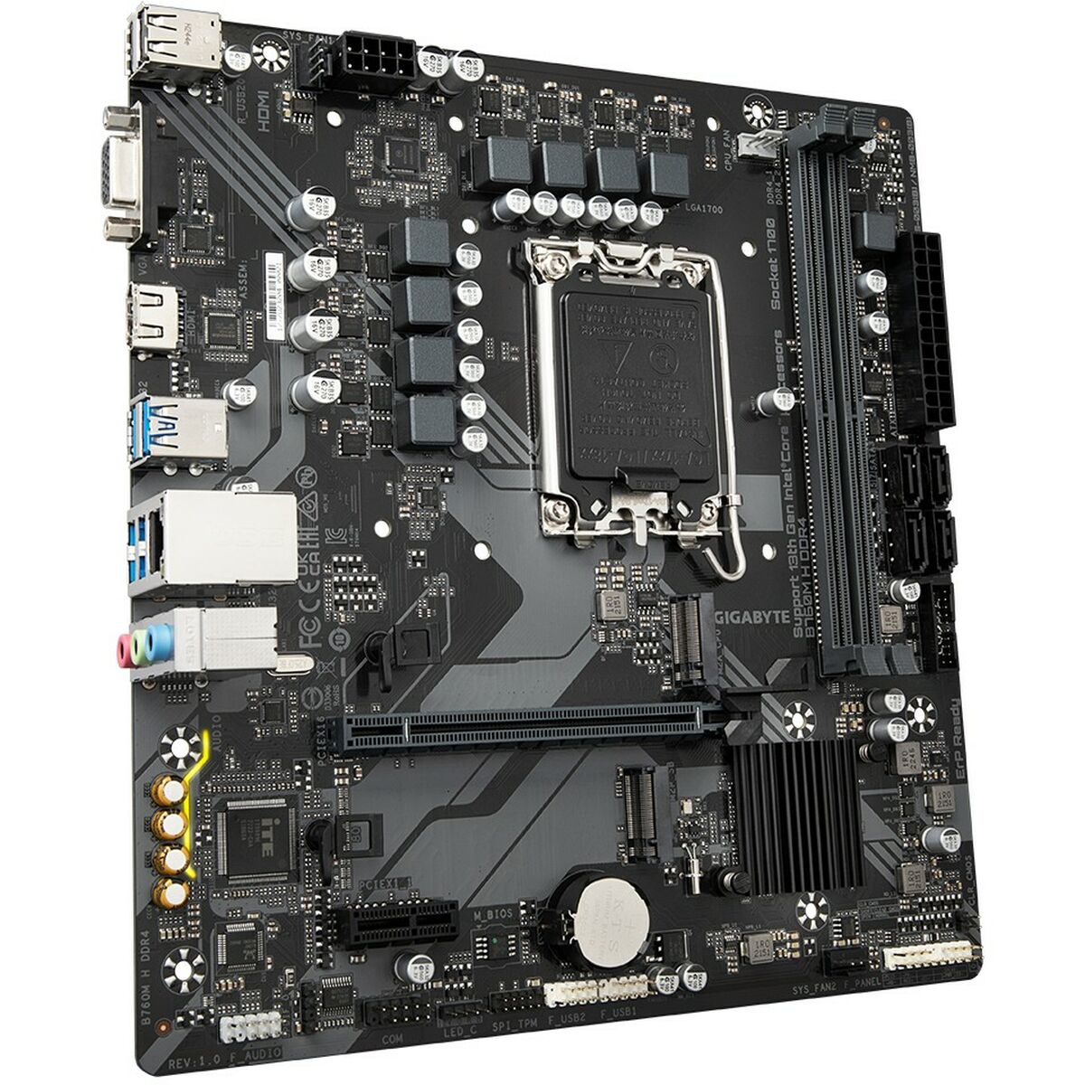 Motherboard Gigabyte B760M H DDR4 INTEL B760 EXPRESS LGA 1700