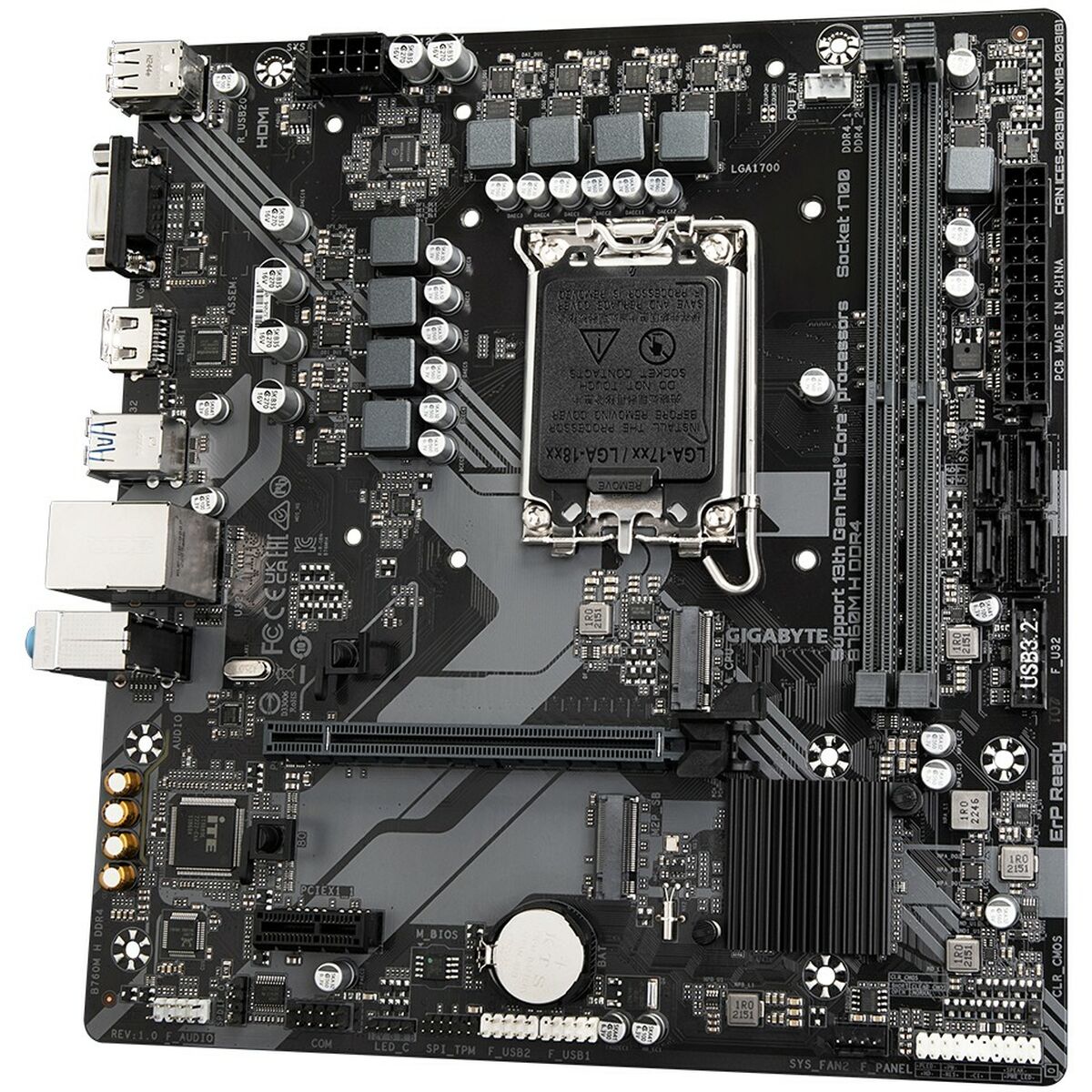 Motherboard Gigabyte B760M H DDR4 INTEL B760 EXPRESS LGA 1700