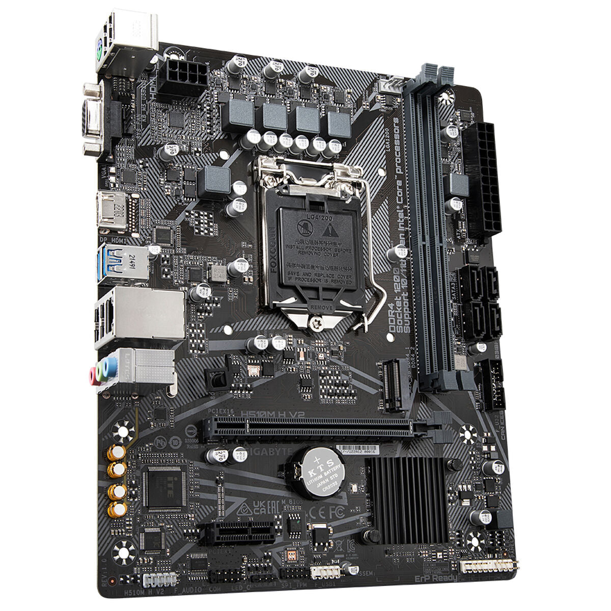 Motherboard Gigabyte H510M H V2 Intel Intel H510 LGA 1200