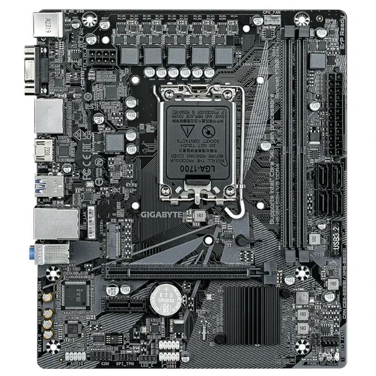 Motherboard Gigabyte H610M S2H V3 DDR4 LGA 1700