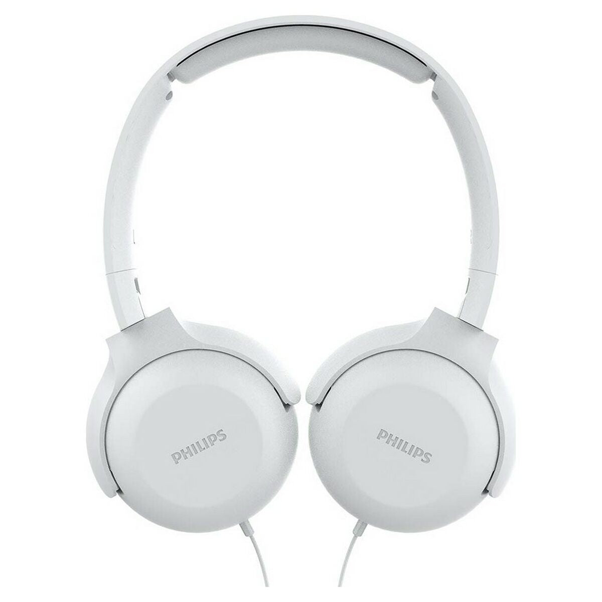 Headphones with Headband Philips TPV UH 201 WT White With cable