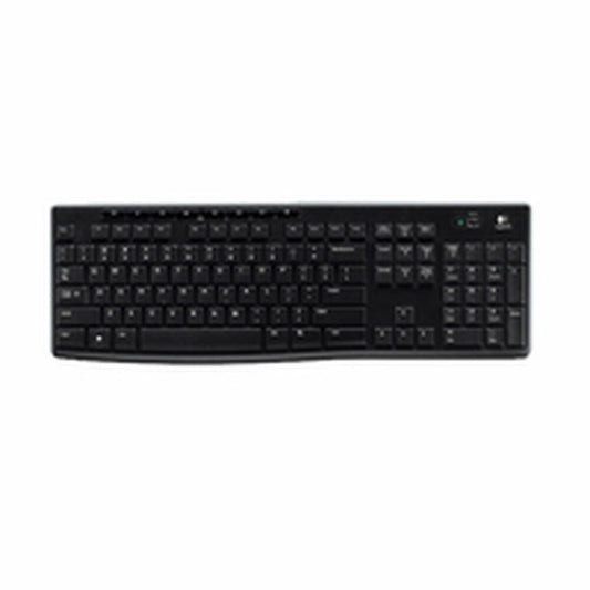 Wireless Keyboard Logitech 920-003746 Black Spanish Qwerty