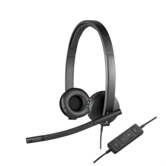 Headphones with Headband Logitech 981-000575 Black