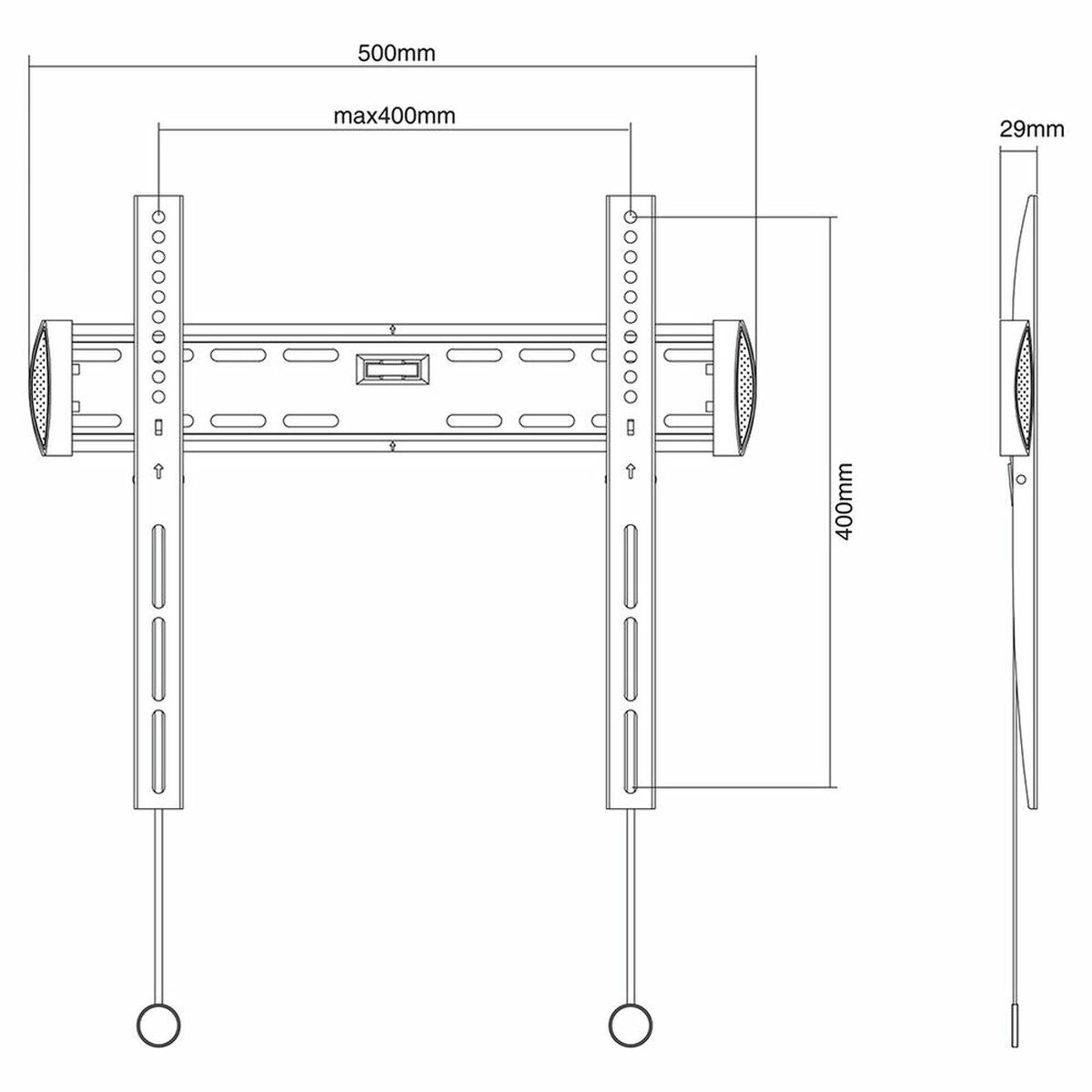 TV Mount Neomounts NM-W340BLACK