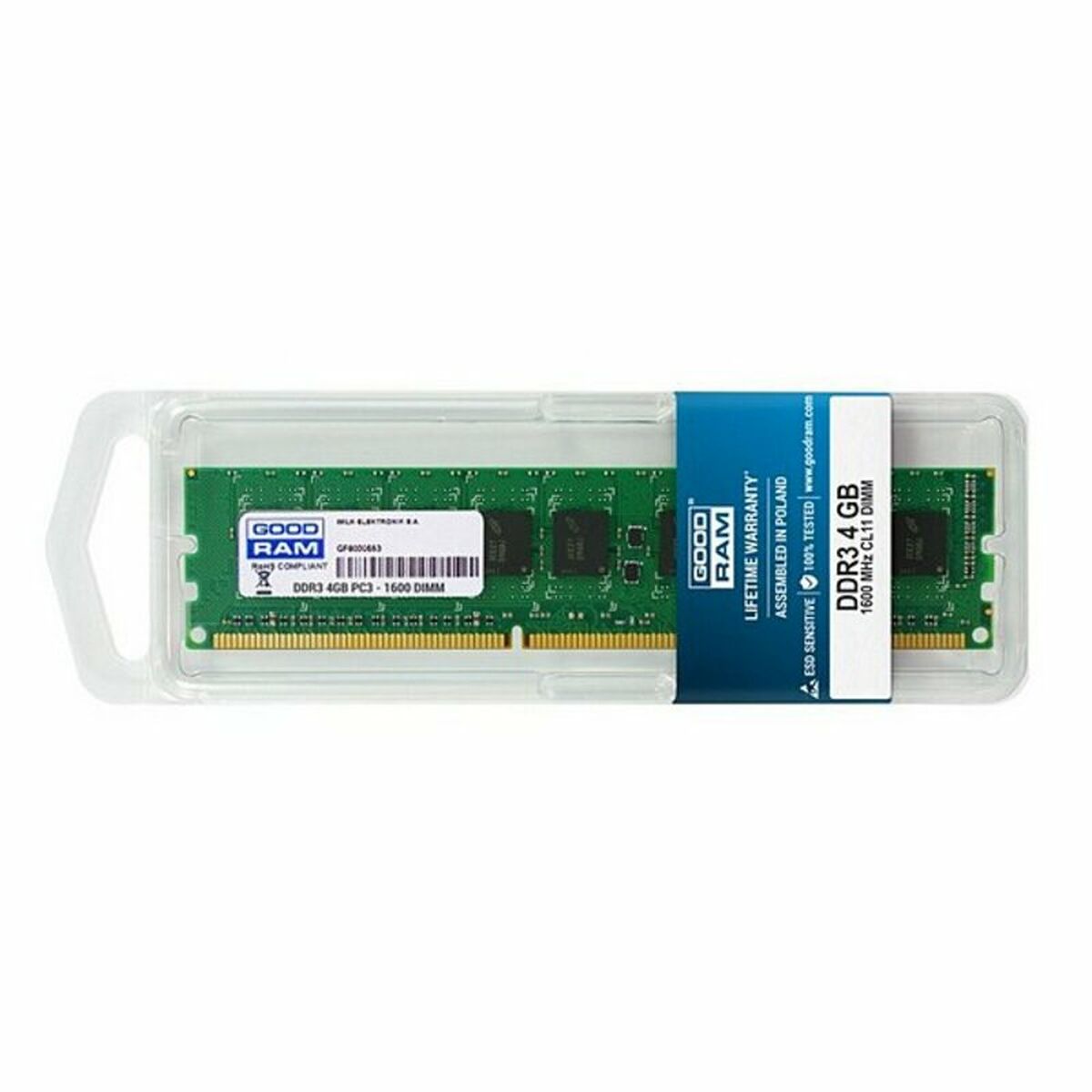 RAM Memory GoodRam GR1600D364L11S 4 GB DDR3