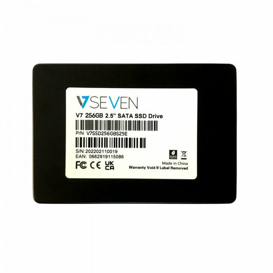 Hard Drive V7 V7SSD256GBS25E 256 GB SSD