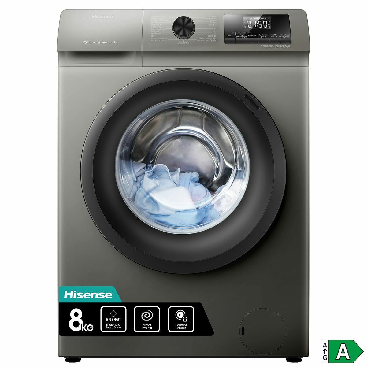 Washing machine Hisense WFQP8014EVMT 60 cm 1400 rpm