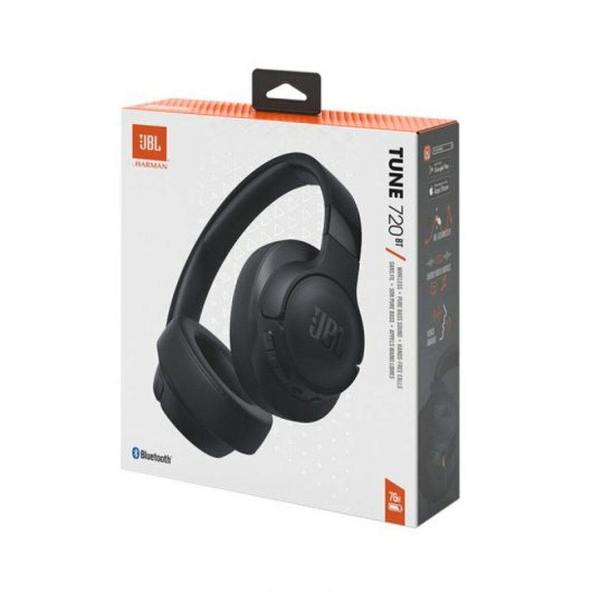 Headphones with Microphone JBL 720BT Black