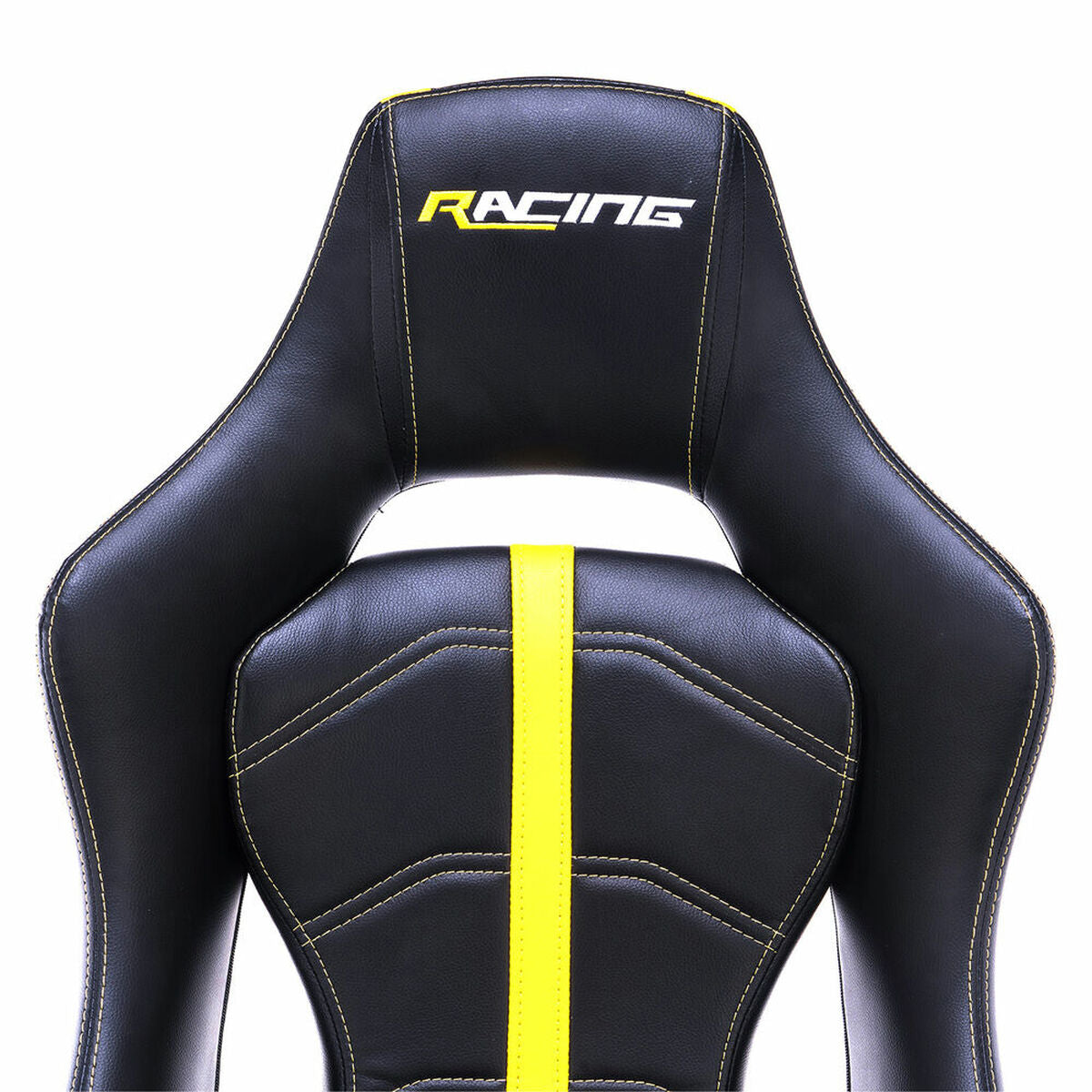 Gaming Chair Racing Yellow Black Multicolour