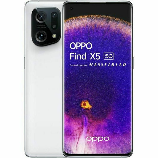 Smartphone Oppo Find X5 White 6,55" Snapdragon 888 Black 8 GB RAM Qualcomm Snapdragon 256 GB