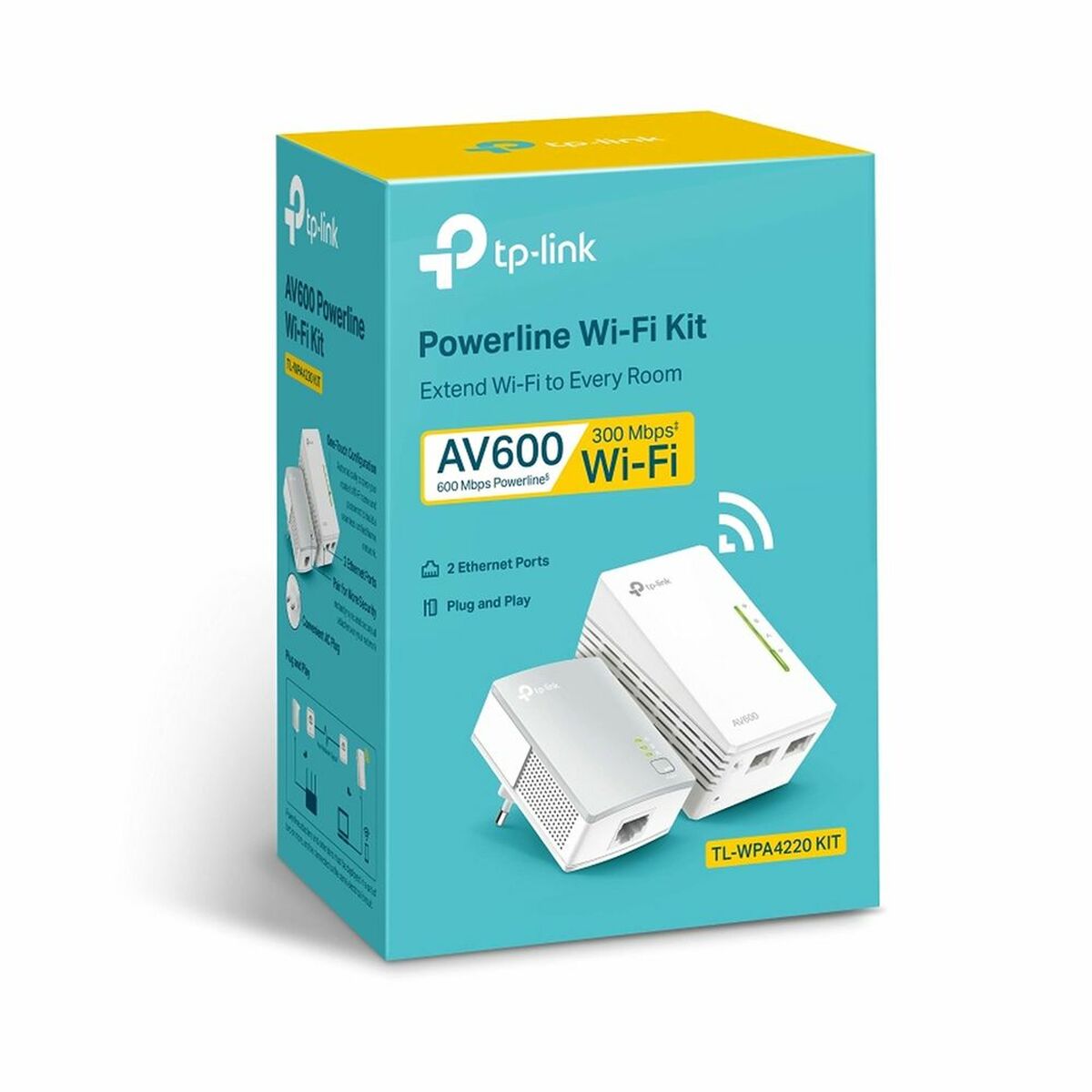 Power Line TP-Link TL-WPA4220KIT 300 Mbps