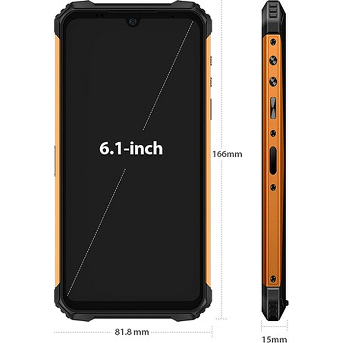 Smartphone Ulefone Armor 8 Pro 6,1" 8 GB RAM 128 GB Black Black/Orange