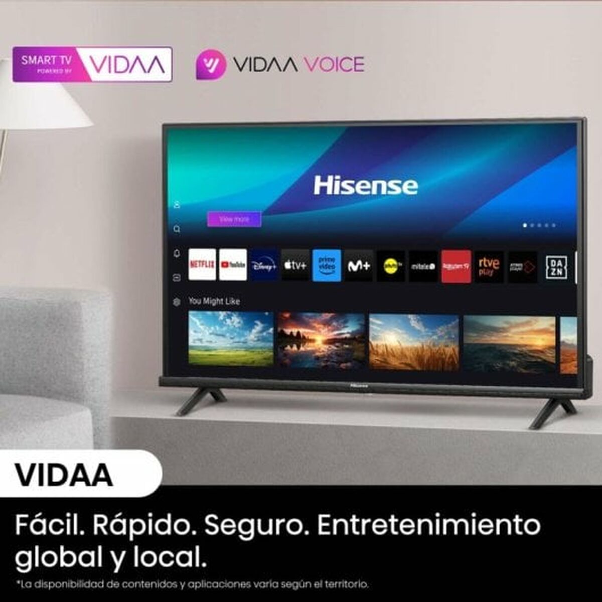 Smart TV Hisense 40A4N Full HD 40" LED