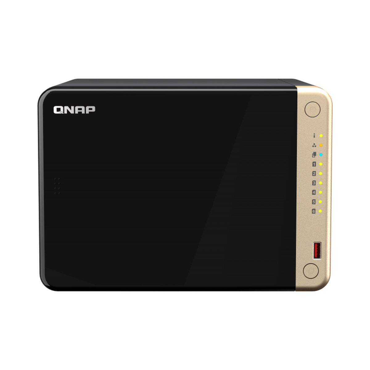 Network Storage Qnap TS-664-8G Black Intel Celeron